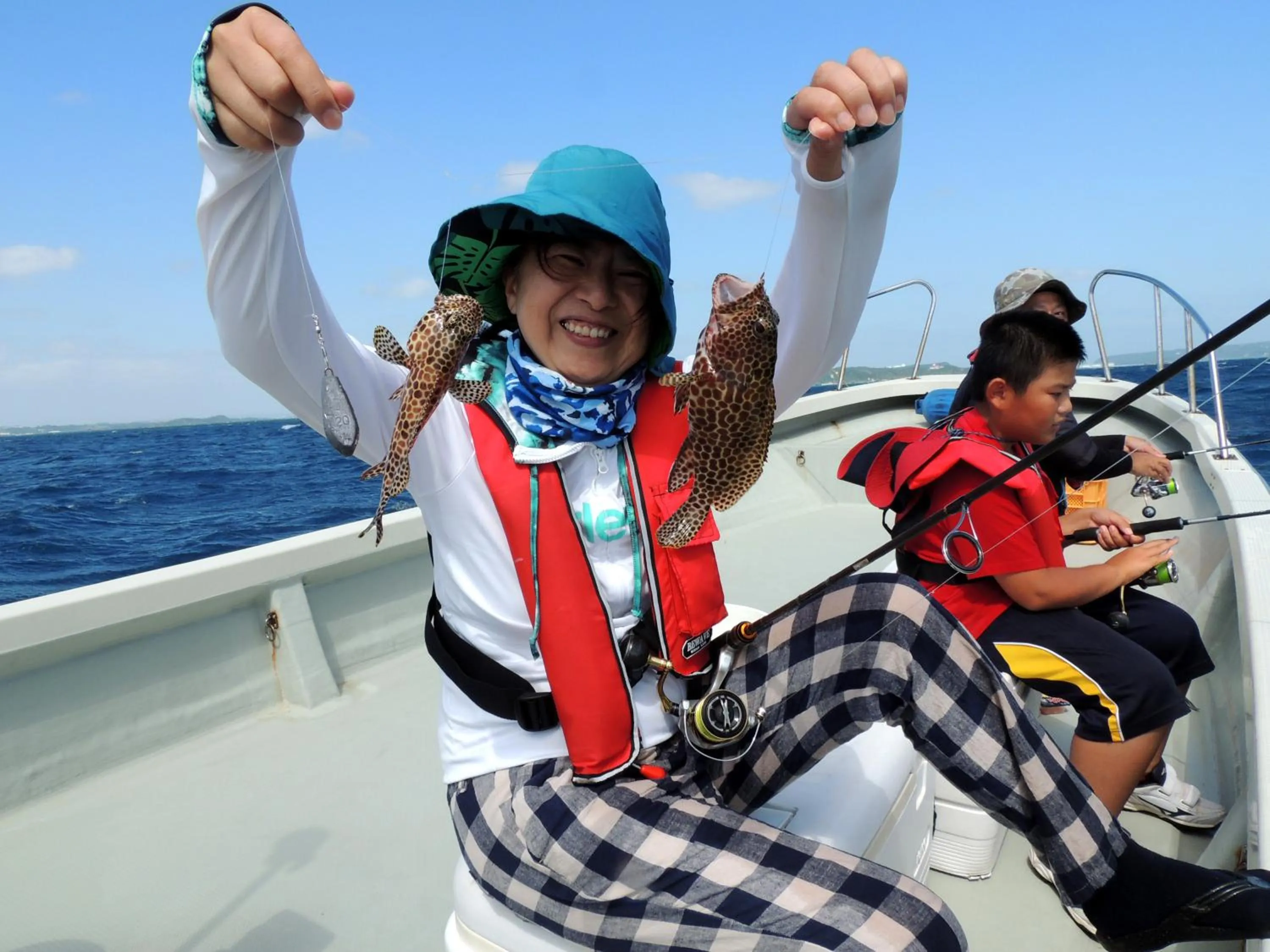 Fishing in Umi no Yado Umikaze