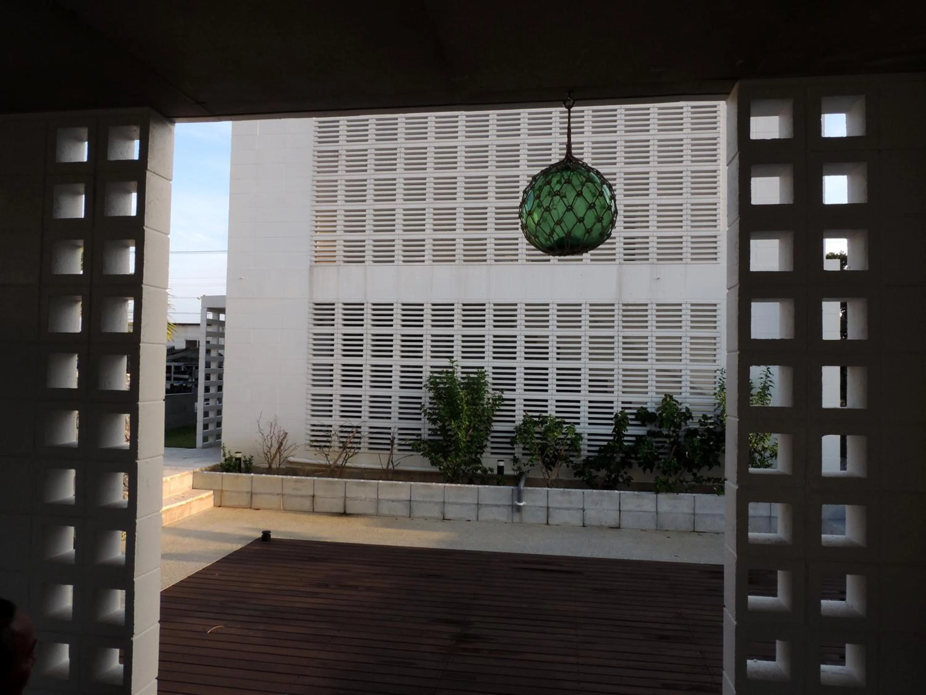 Patio in Umi no Yado Umikaze