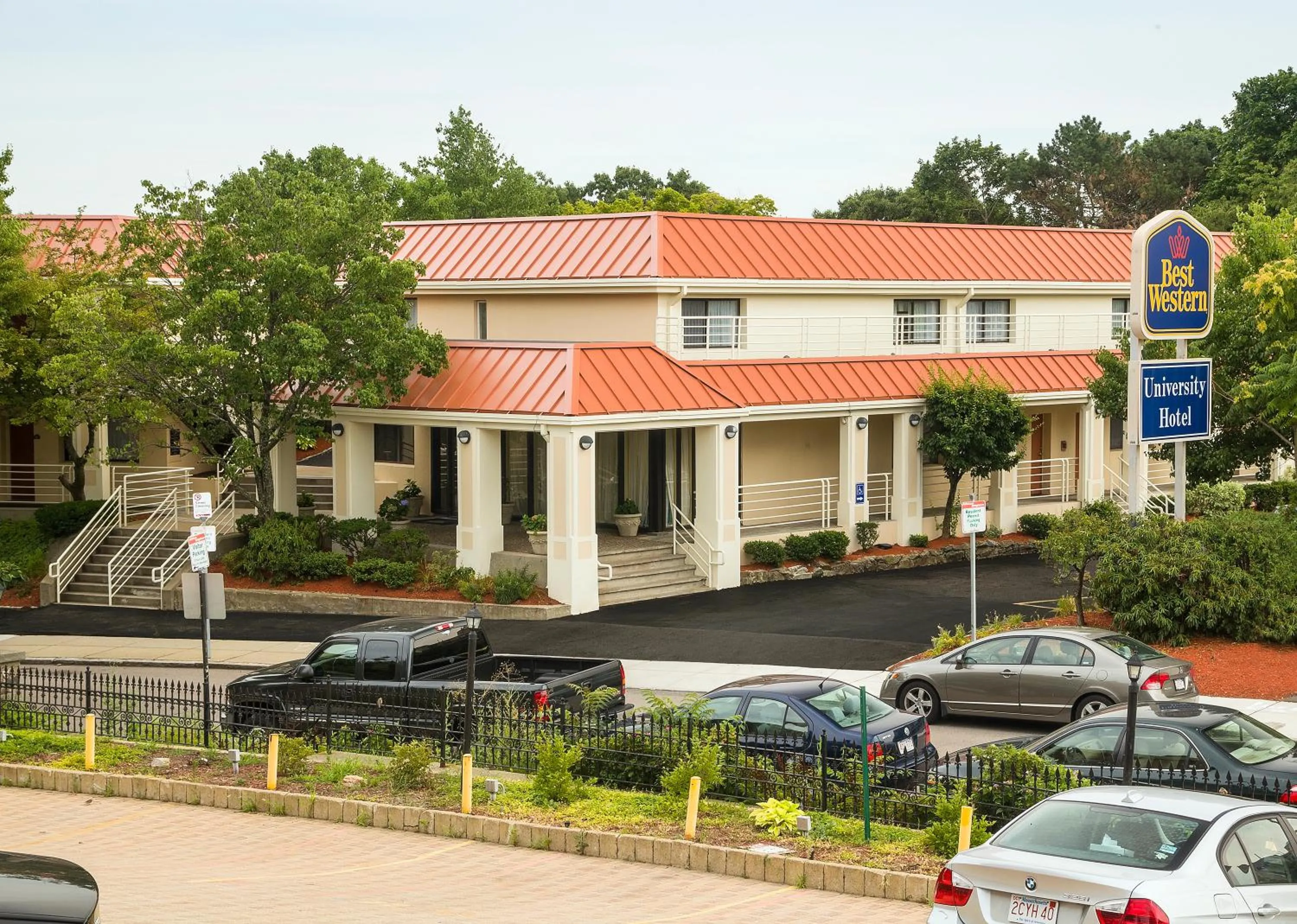 Facade/entrance in Hotel Boston