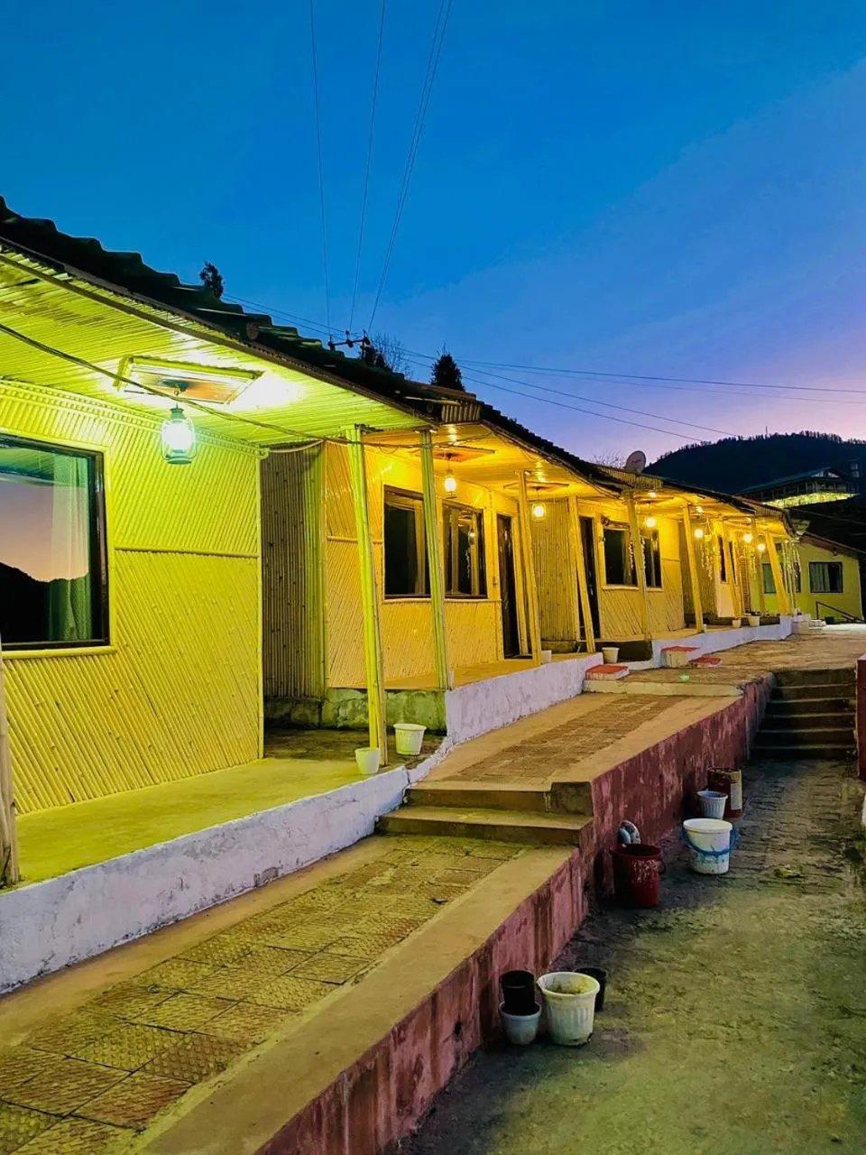 Property building in Bamboo Junction Resort - Kanatal, Valley & Mountain View