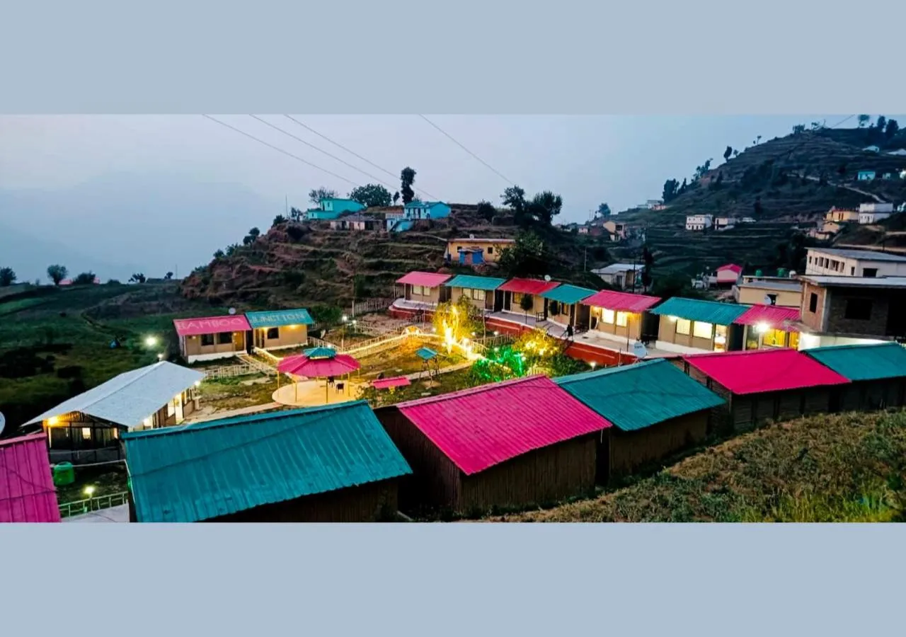 Property building in Bamboo Junction Resort - Kanatal, Valley & Mountain View