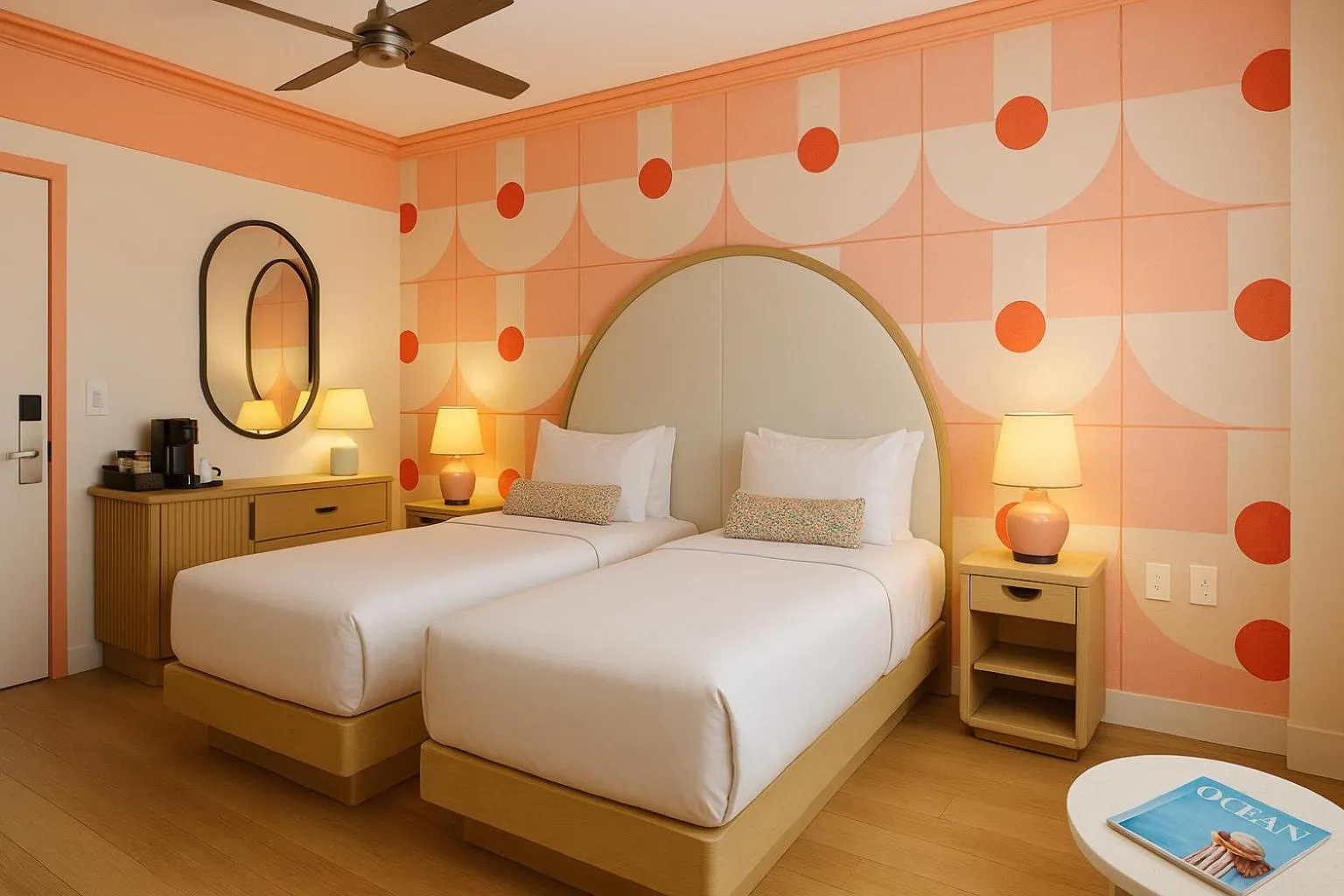 Bedroom, Bed in Waldorf Towers South Beach