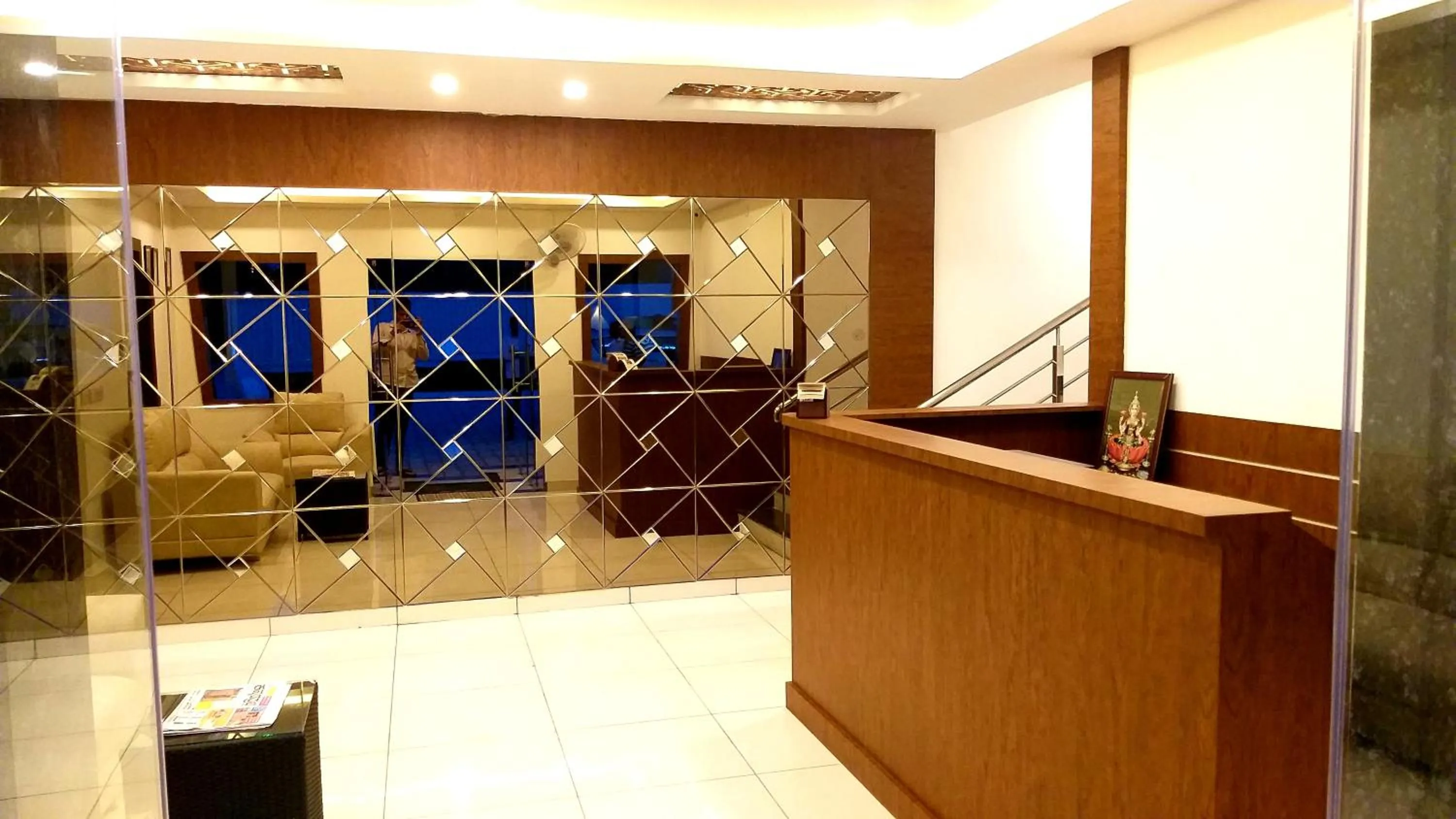 Lobby or reception in Hotel Airport City