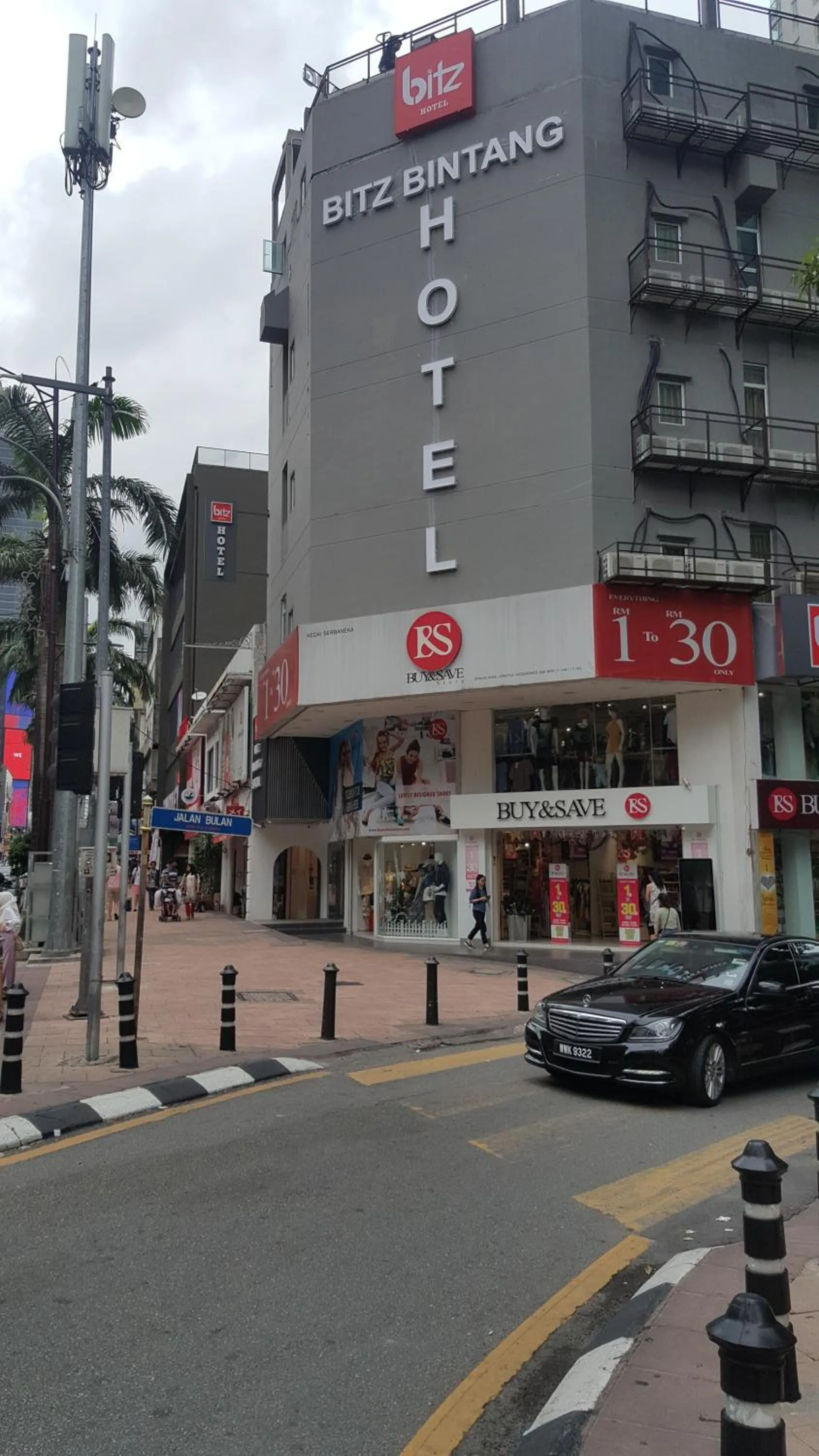 Property building in Bitz Bintang Hotel