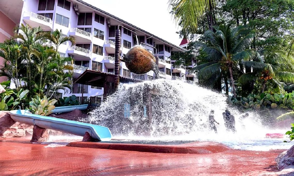 Aqua park in D'Vista Homestay Apartments in Lotus Desaru Beach Resort