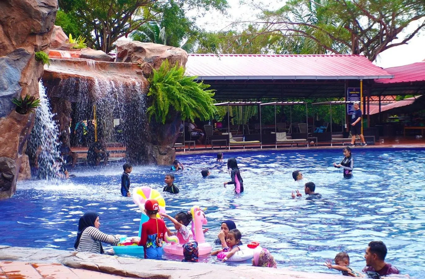 Aqua park in D'Vista Homestay Apartments in Lotus Desaru Beach Resort