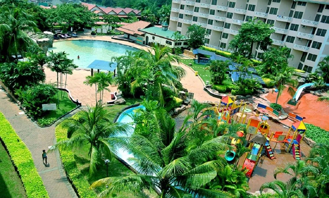 Aqua park in D'Vista Homestay Apartments in Lotus Desaru Beach Resort