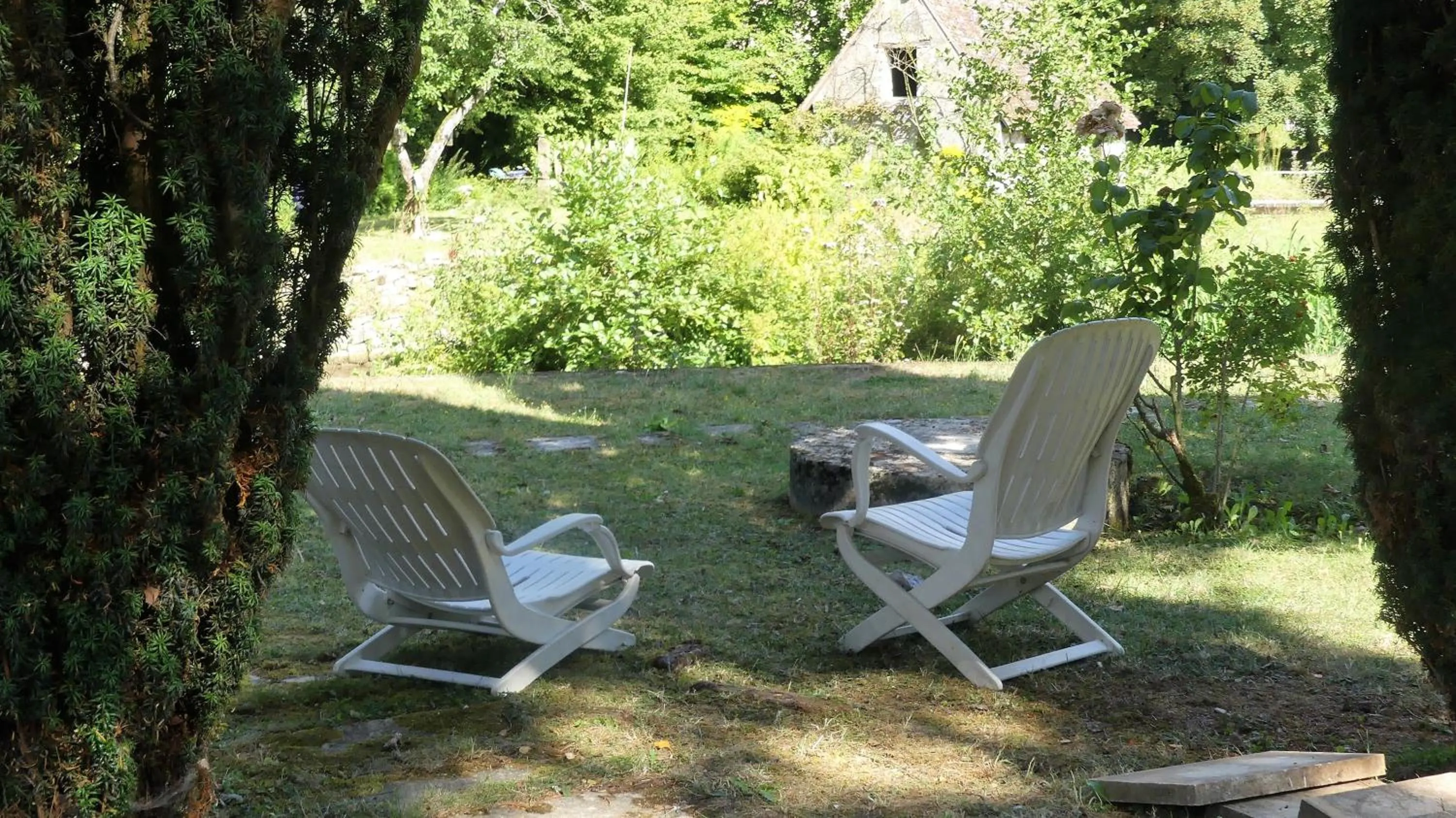 Garden in Maison du Moulin
