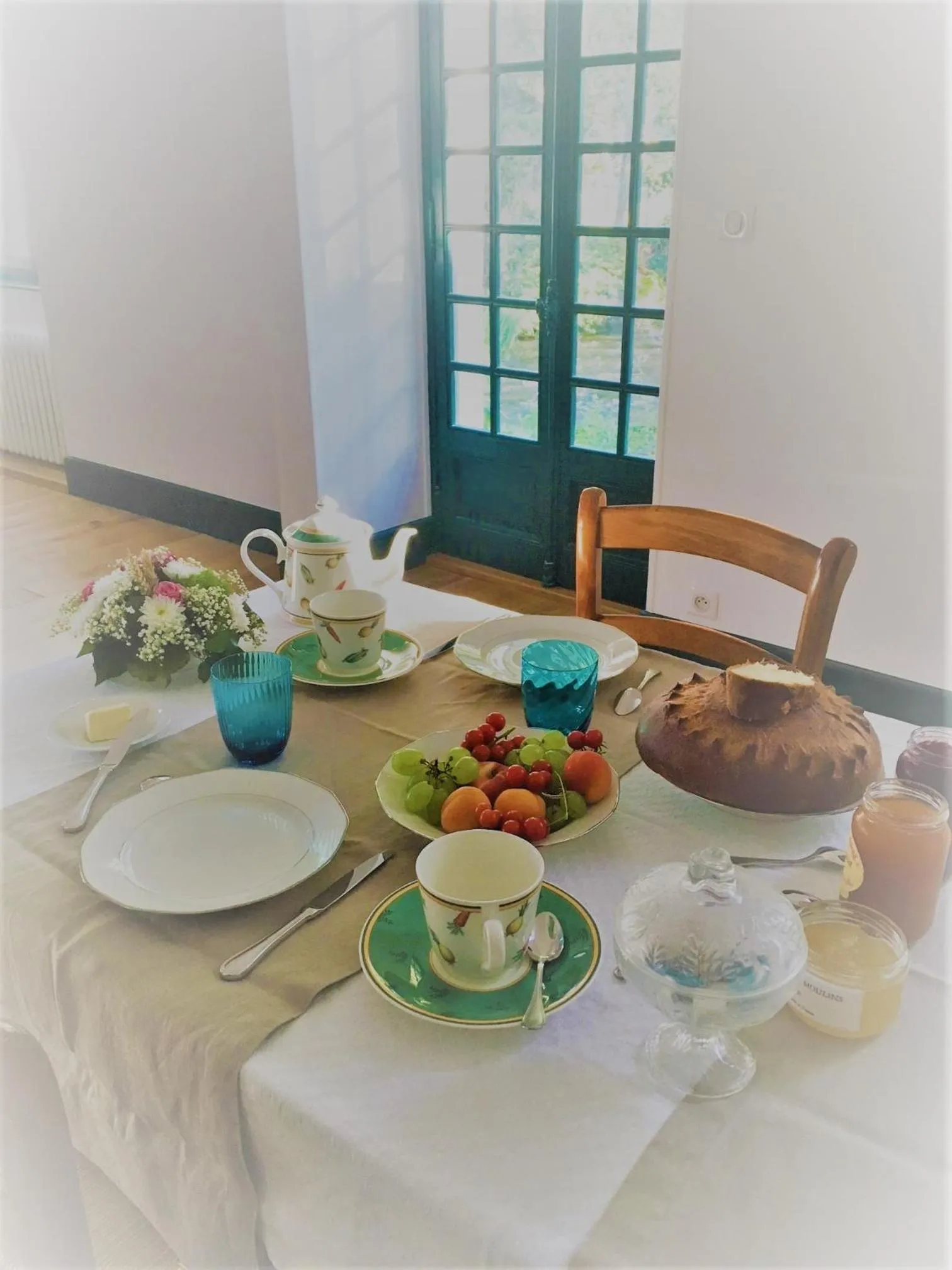 Breakfast in Maison du Moulin