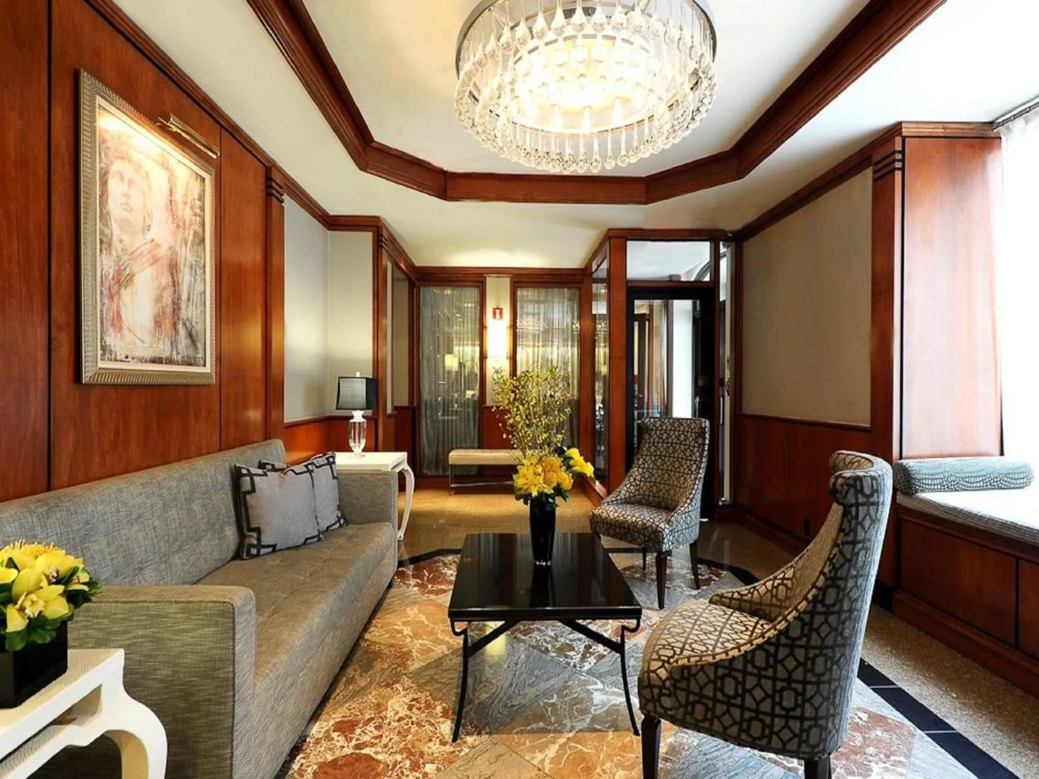Lobby or reception, Seating Area in Washington Jefferson Hotel - Times Square North