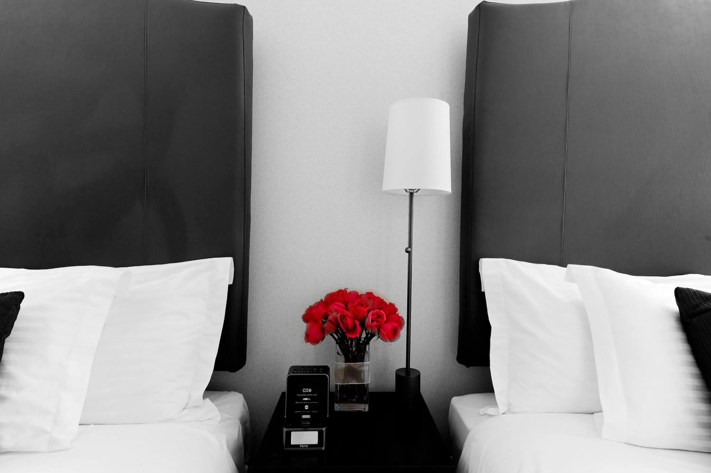 Bed, Bathroom in Washington Jefferson Hotel - Times Square North