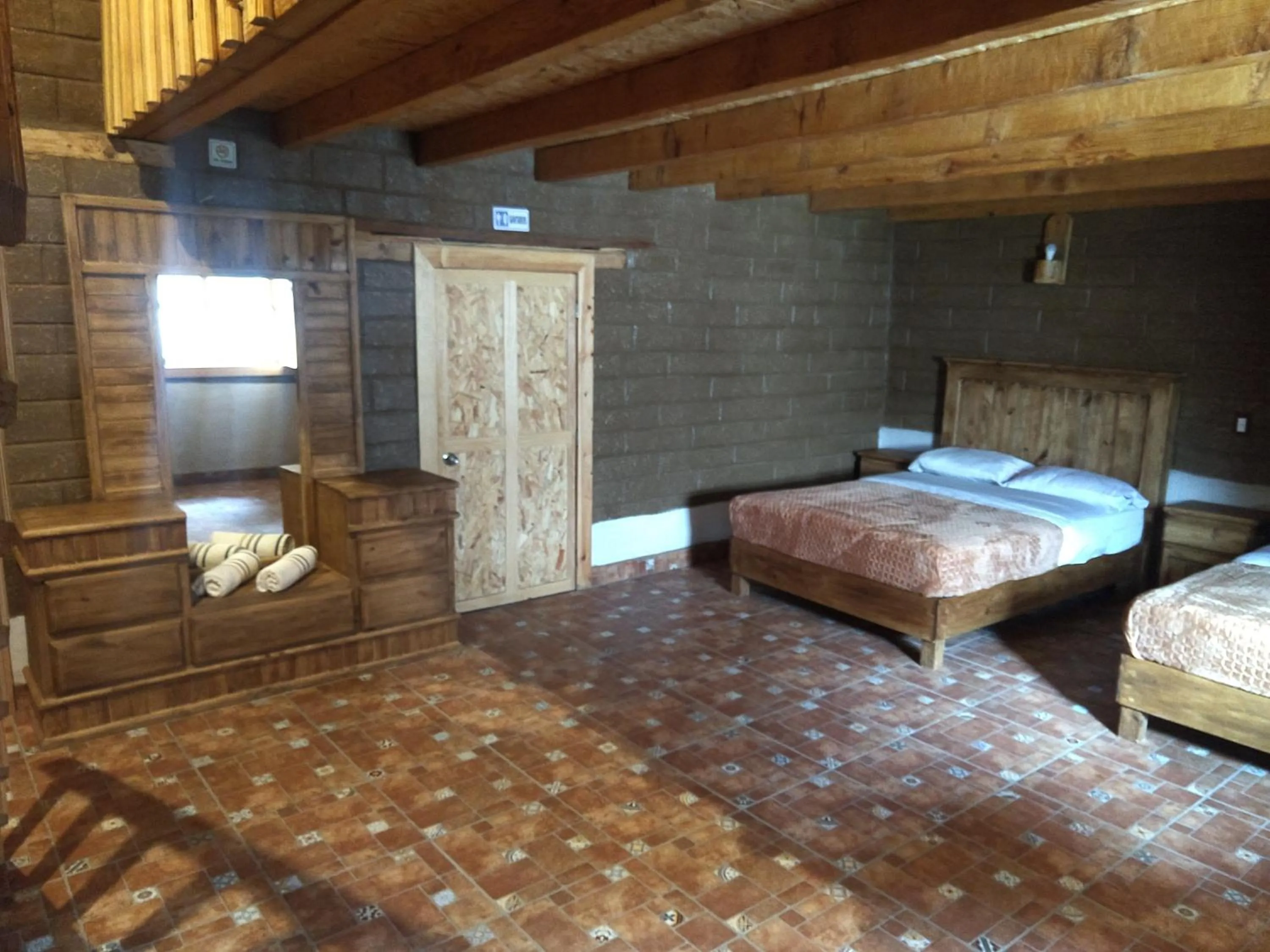 Bed in Hotel Finca Belén