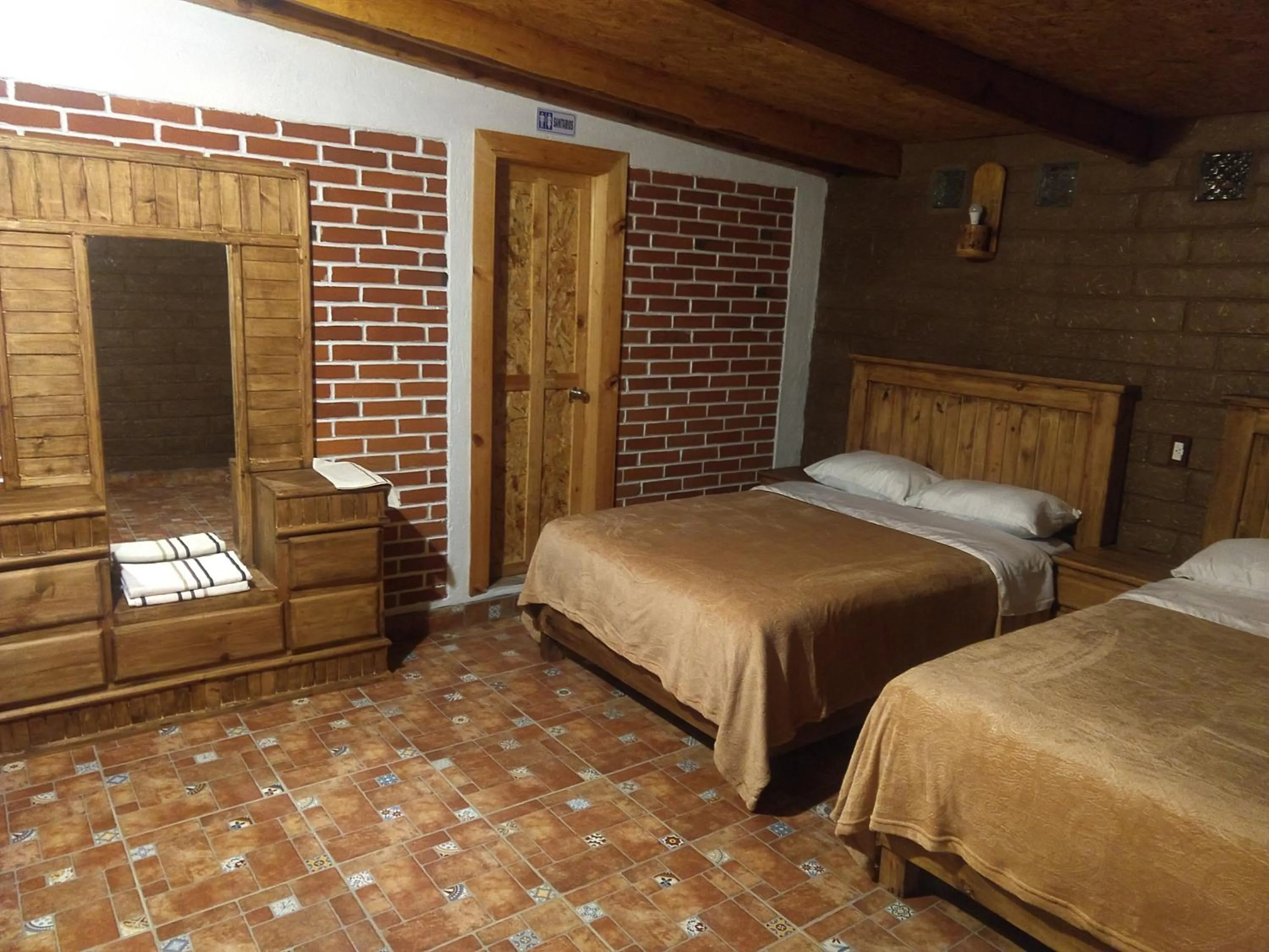 Bed in Hotel Finca Belén