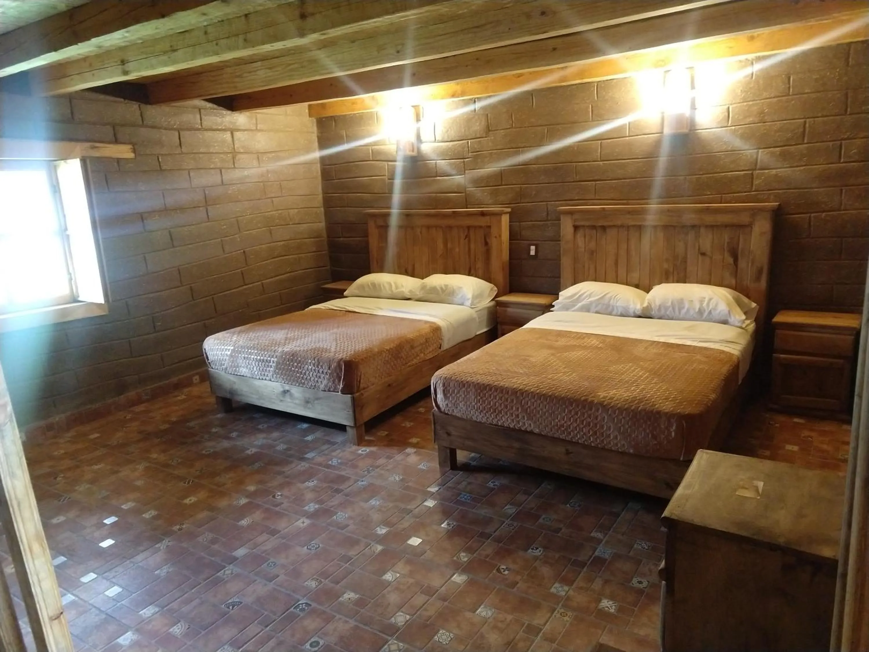 Bed in Hotel Finca Belén
