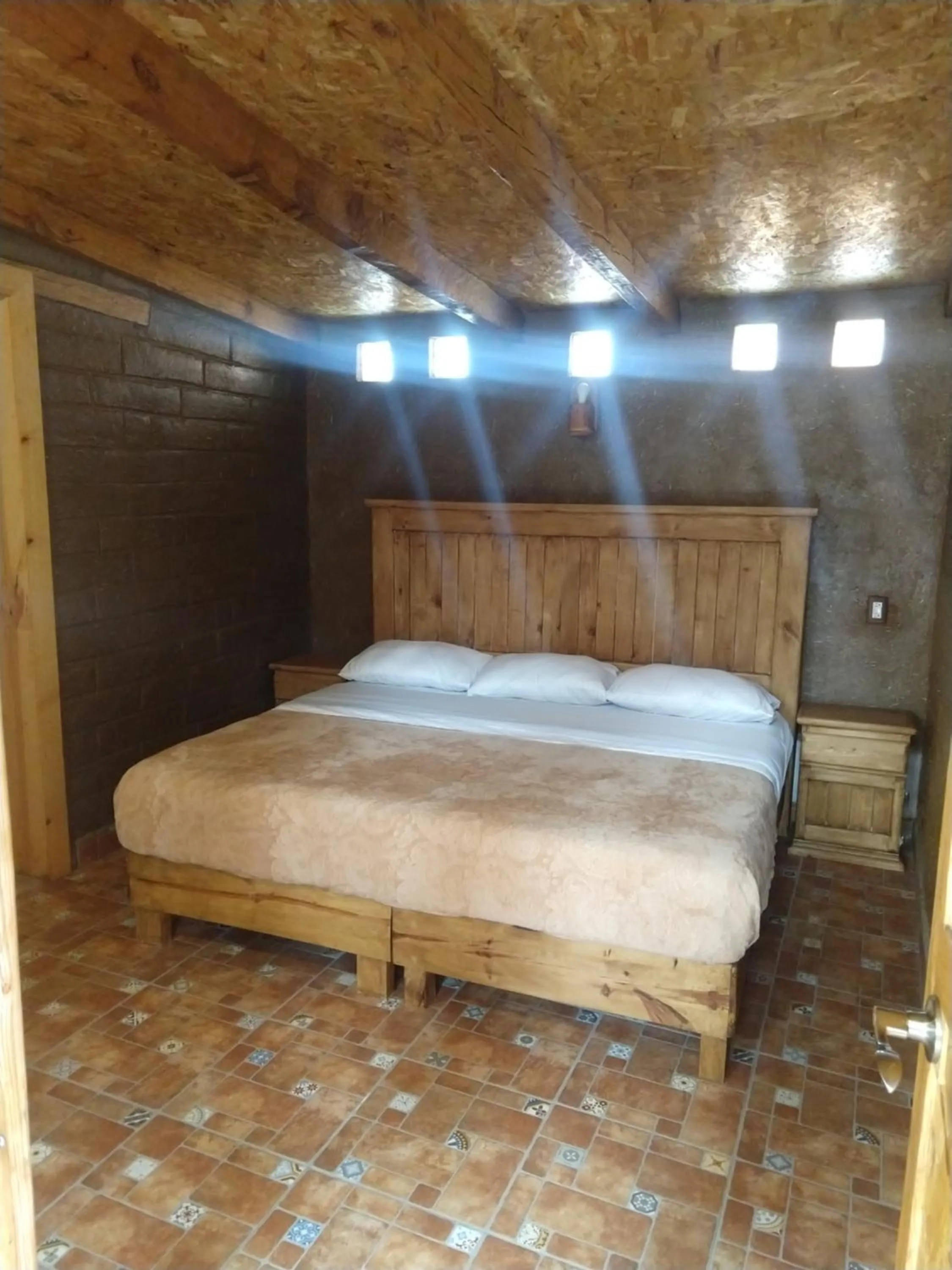 Bed in Hotel Finca Belén