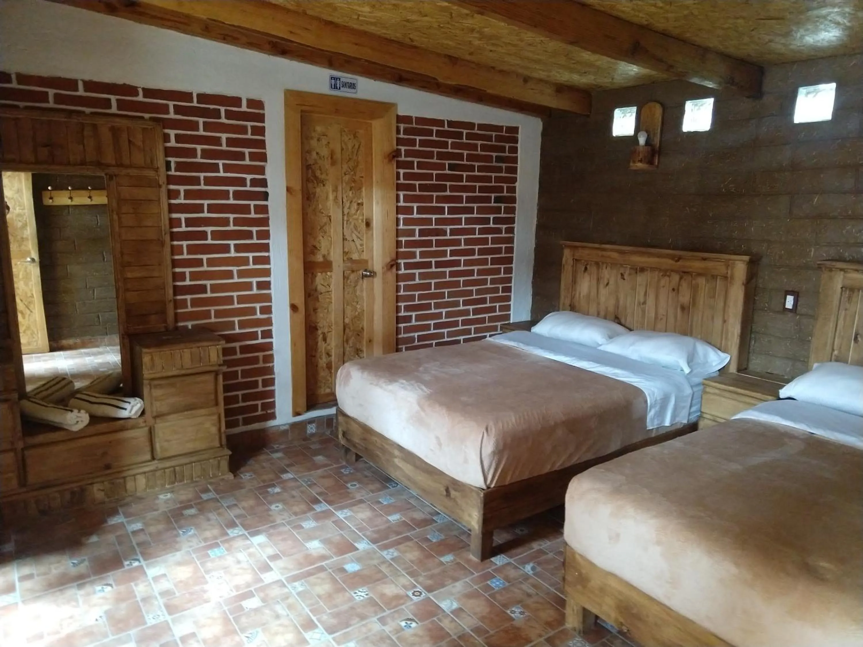 Bed in Hotel Finca Belén