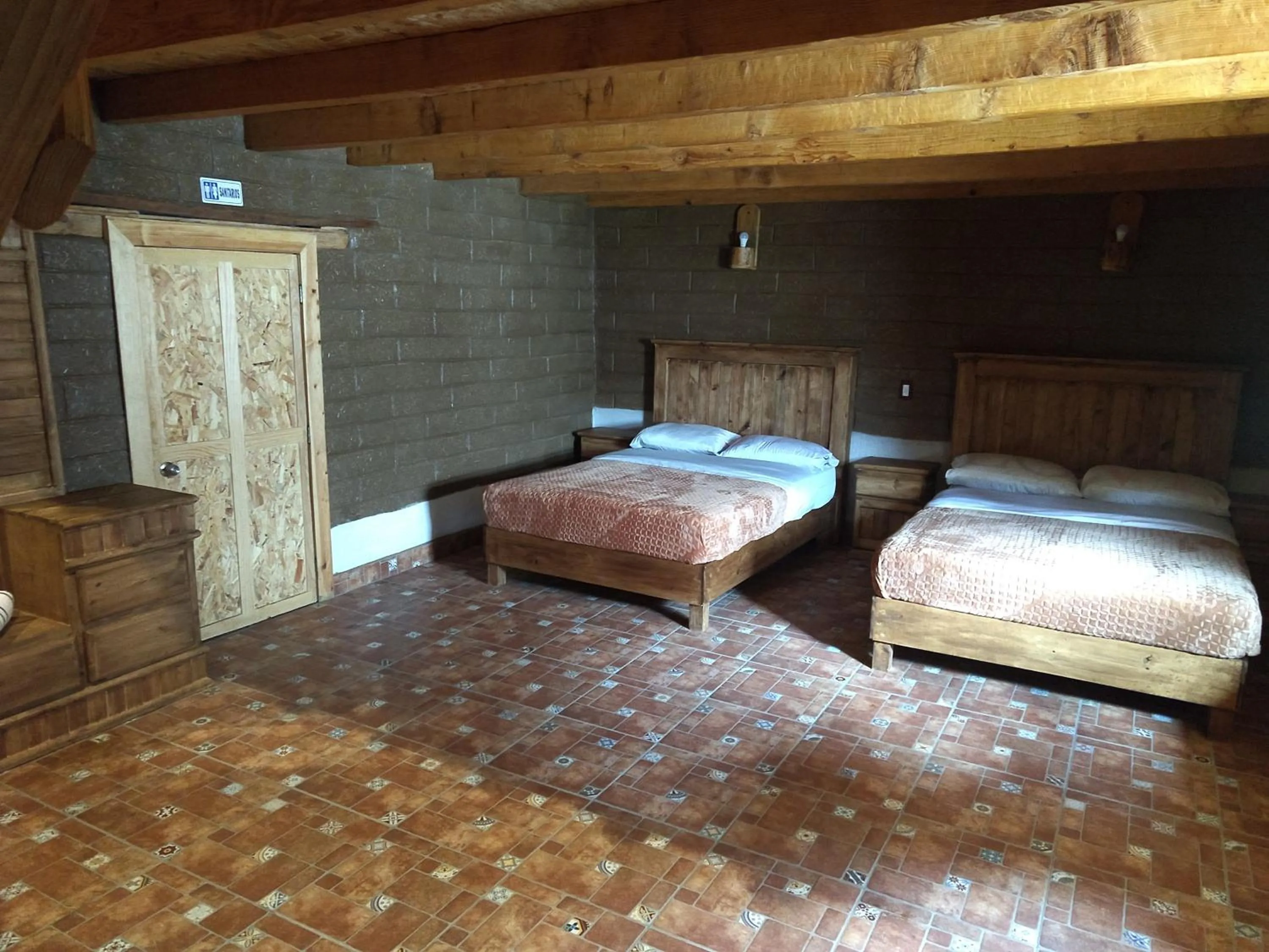 Bed in Hotel Finca Belén