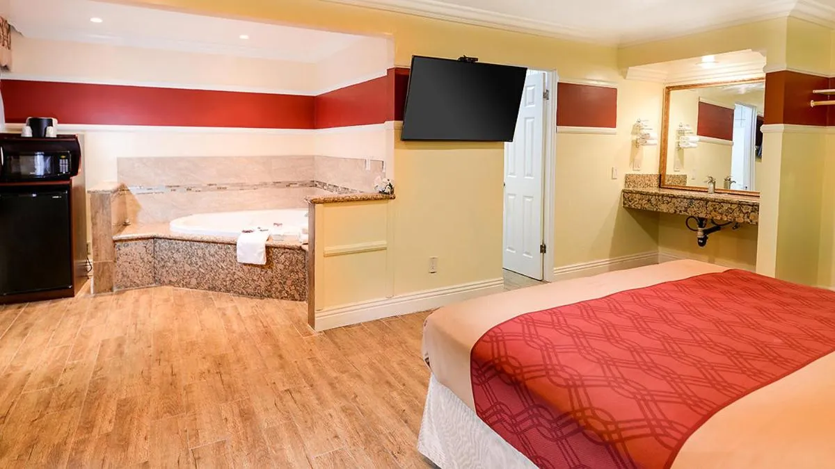 Bed in Aqua Venture Inn