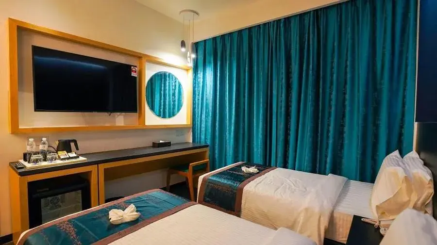 Photo of the whole room, Bed in TSR Seafront Hotel Photo of the whole room, Bed in TSR Seafront Hotel