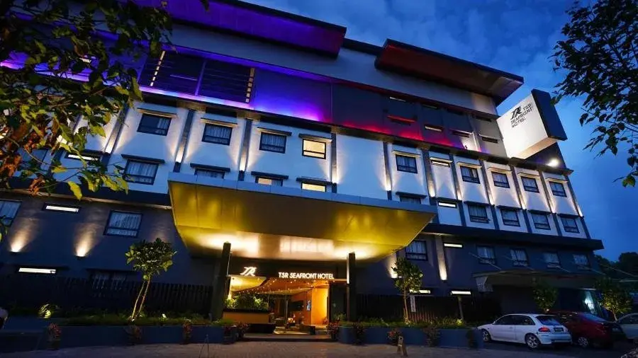 Facade/entrance in TSR Seafront Hotel Facade/entrance in TSR Seafront Hotel