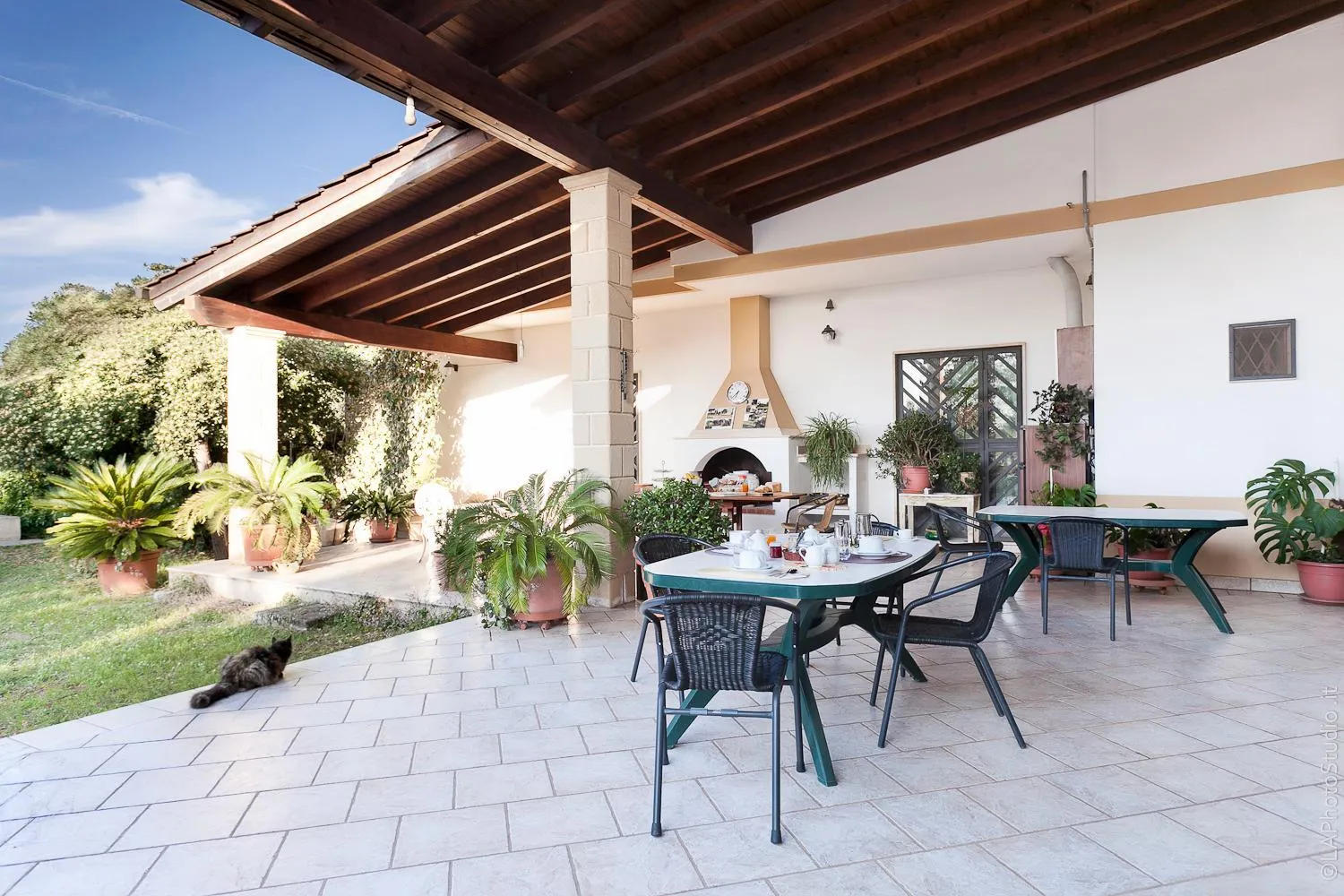 Patio in Villa Delle Palme