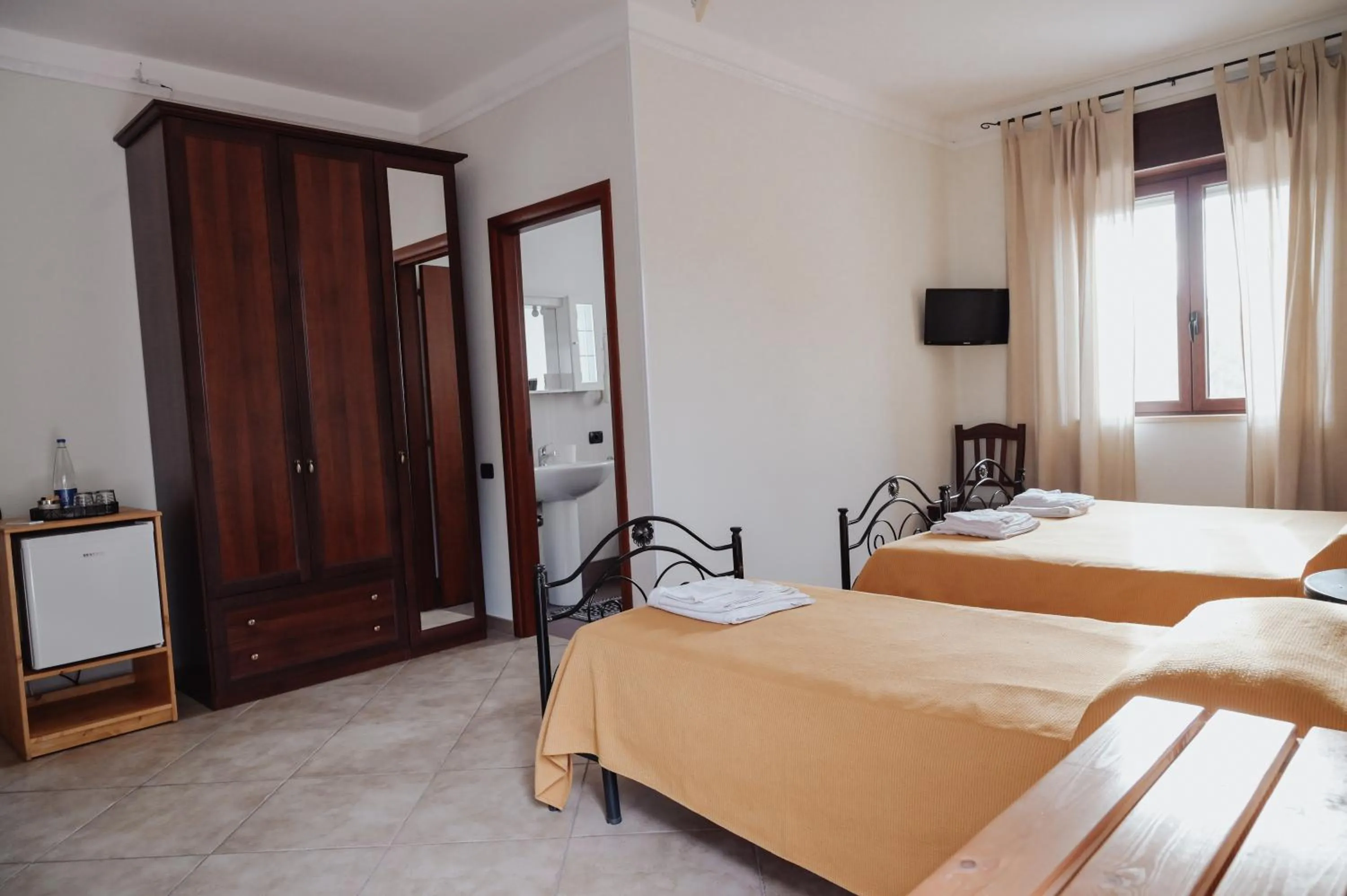 Bedroom, Bed in Villa Delle Palme