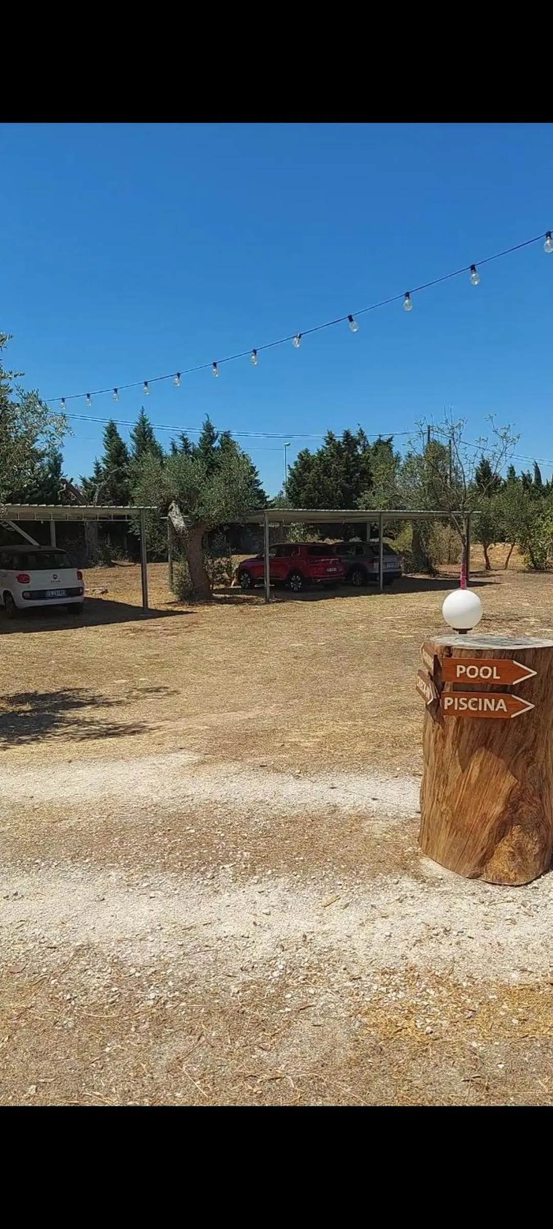 Parking in Villa Delle Palme