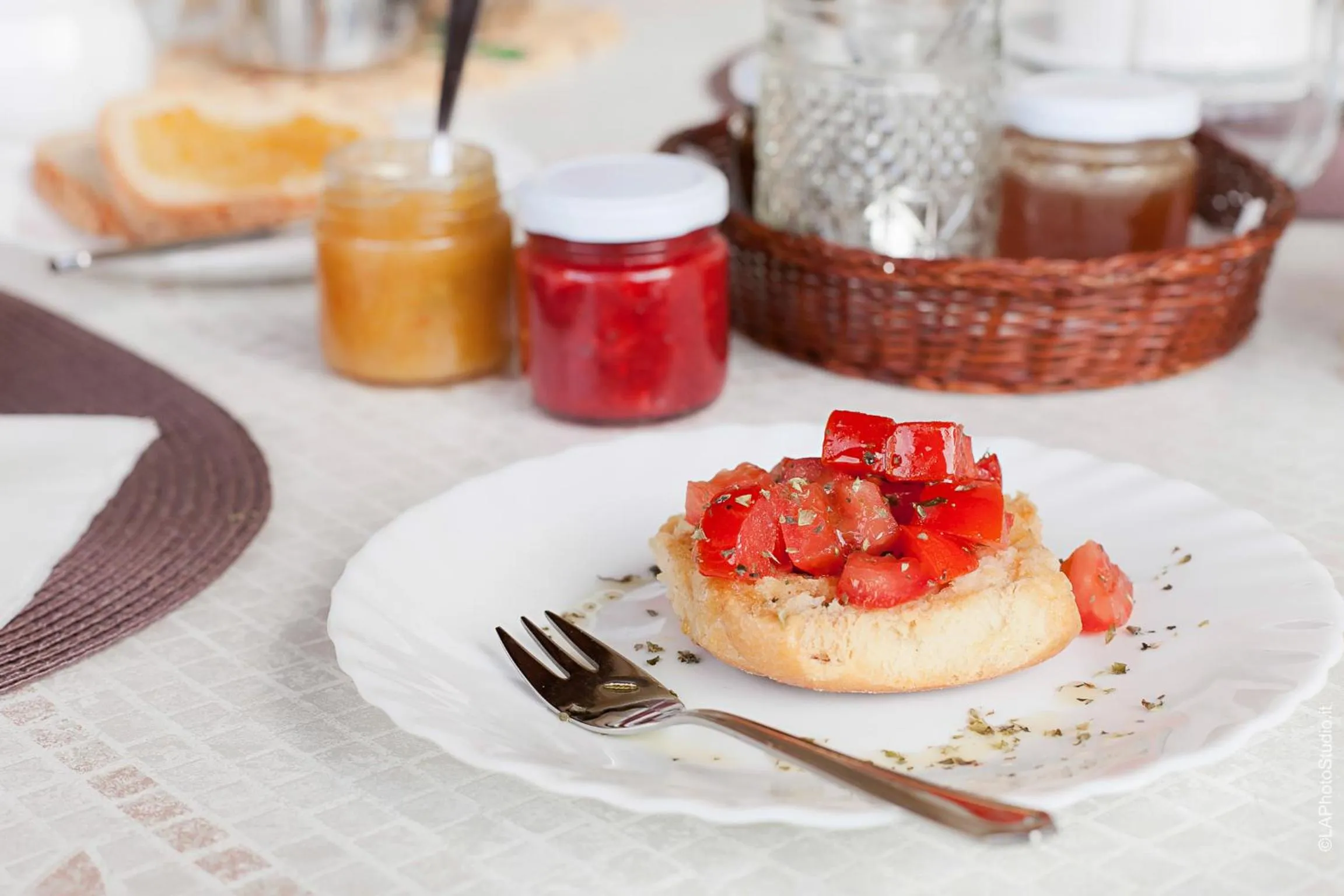 Food and drinks in Villa Delle Palme