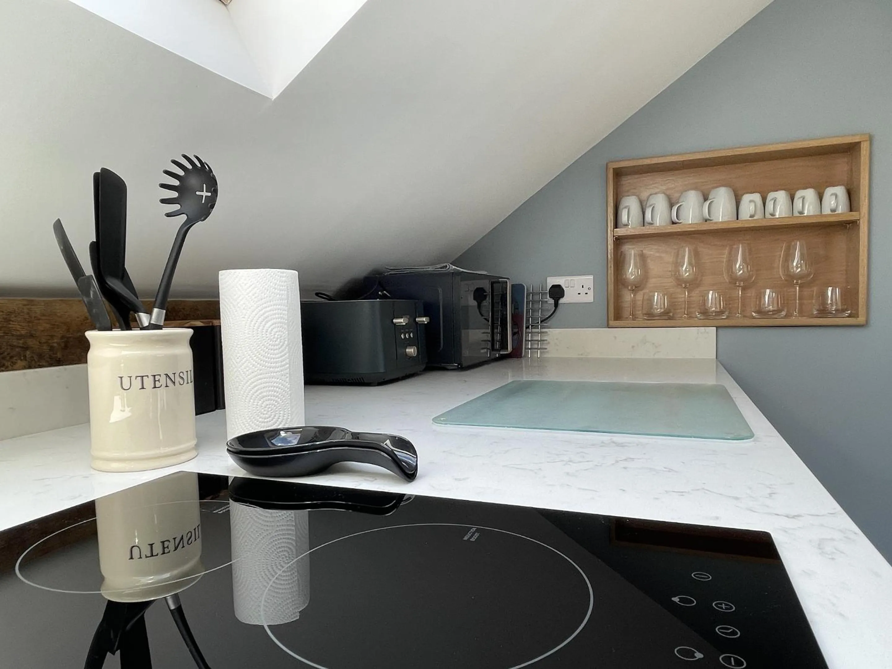 Kitchen or kitchenette in Lancasters Cottage