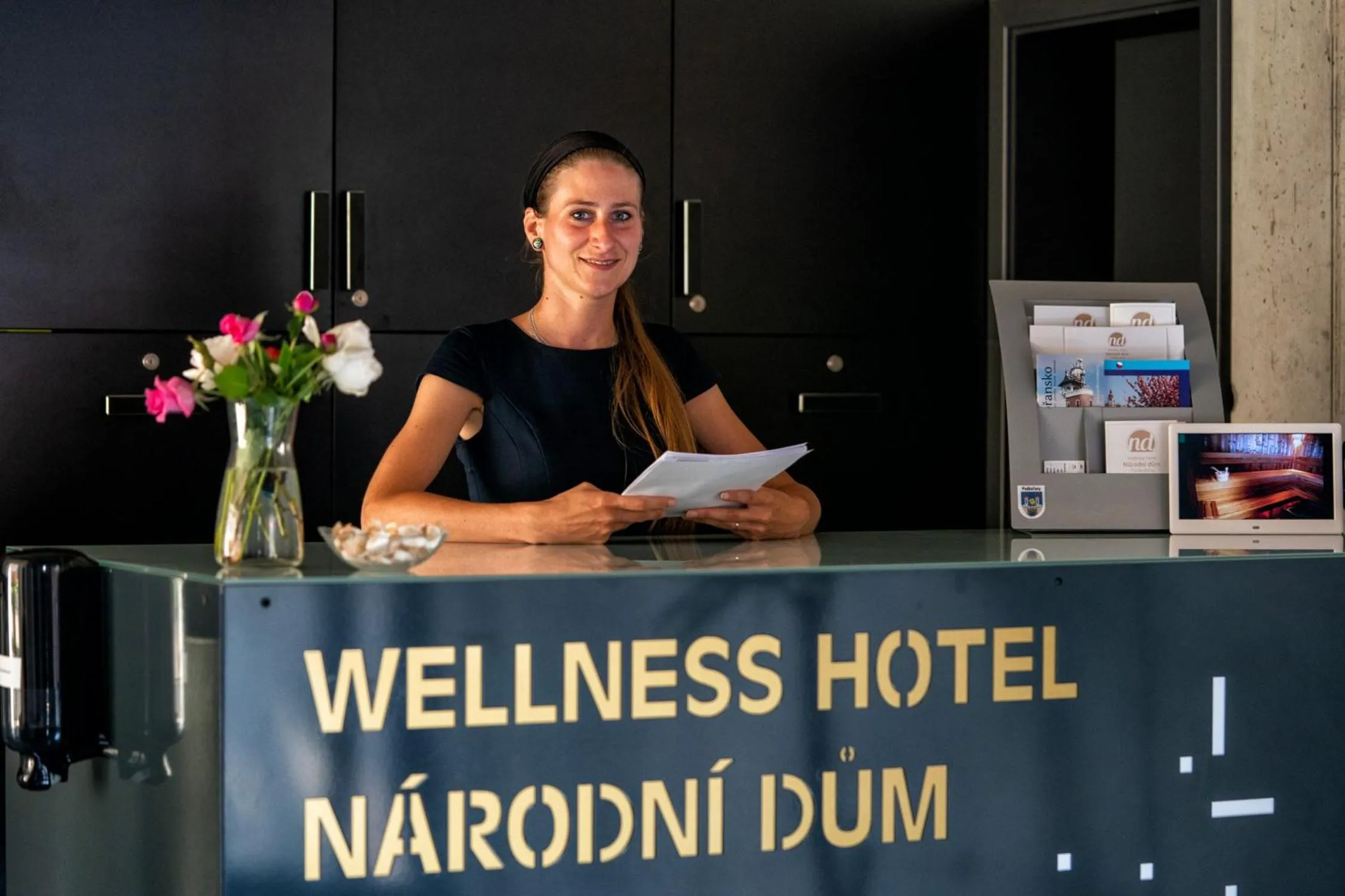 Lobby or reception in Národní dům Podbořany