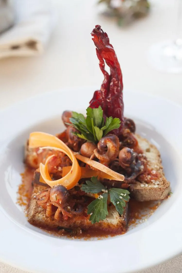 Food close-up in Eco Resort Dei Siriti