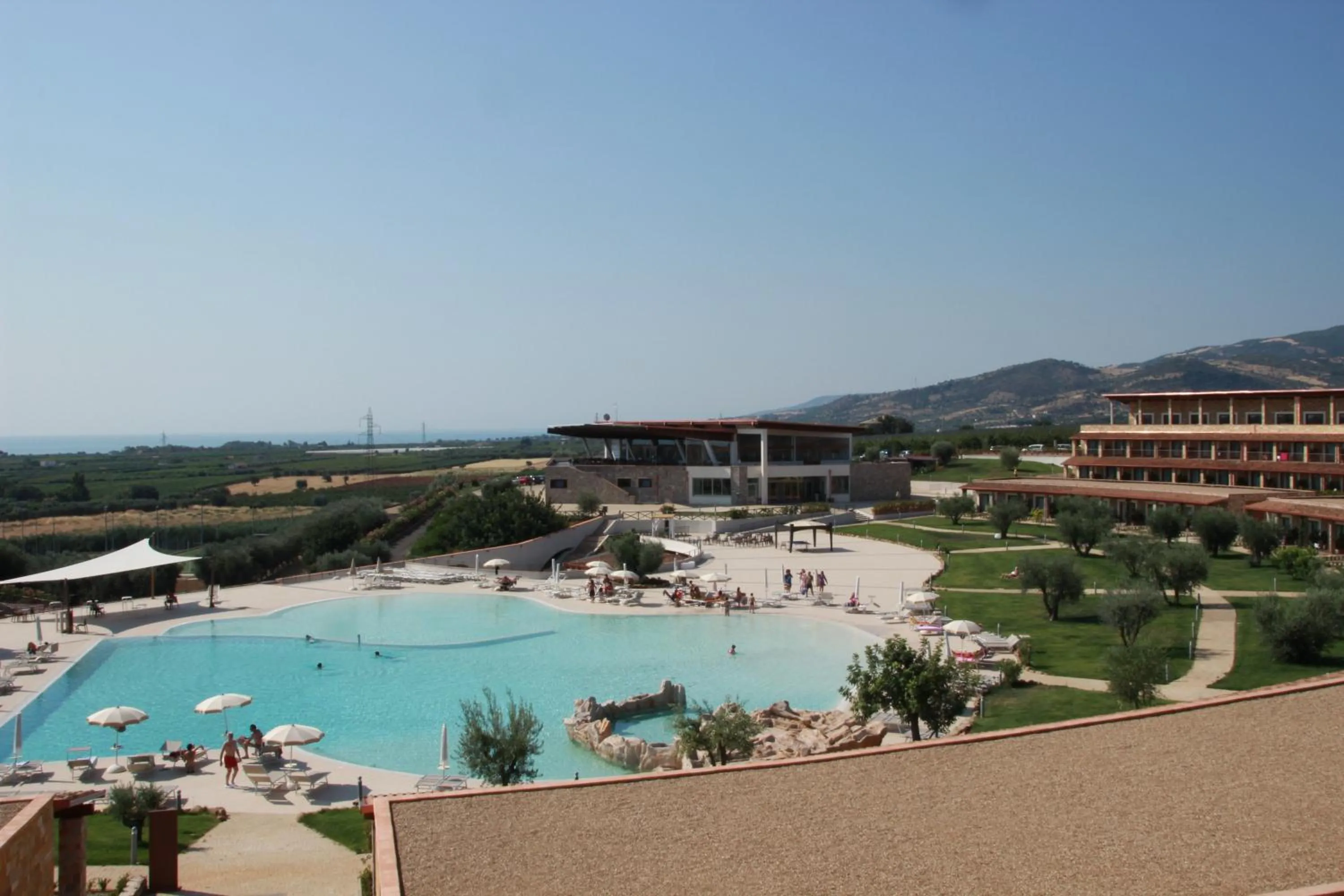 Bird's eye view in Eco Resort Dei Siriti