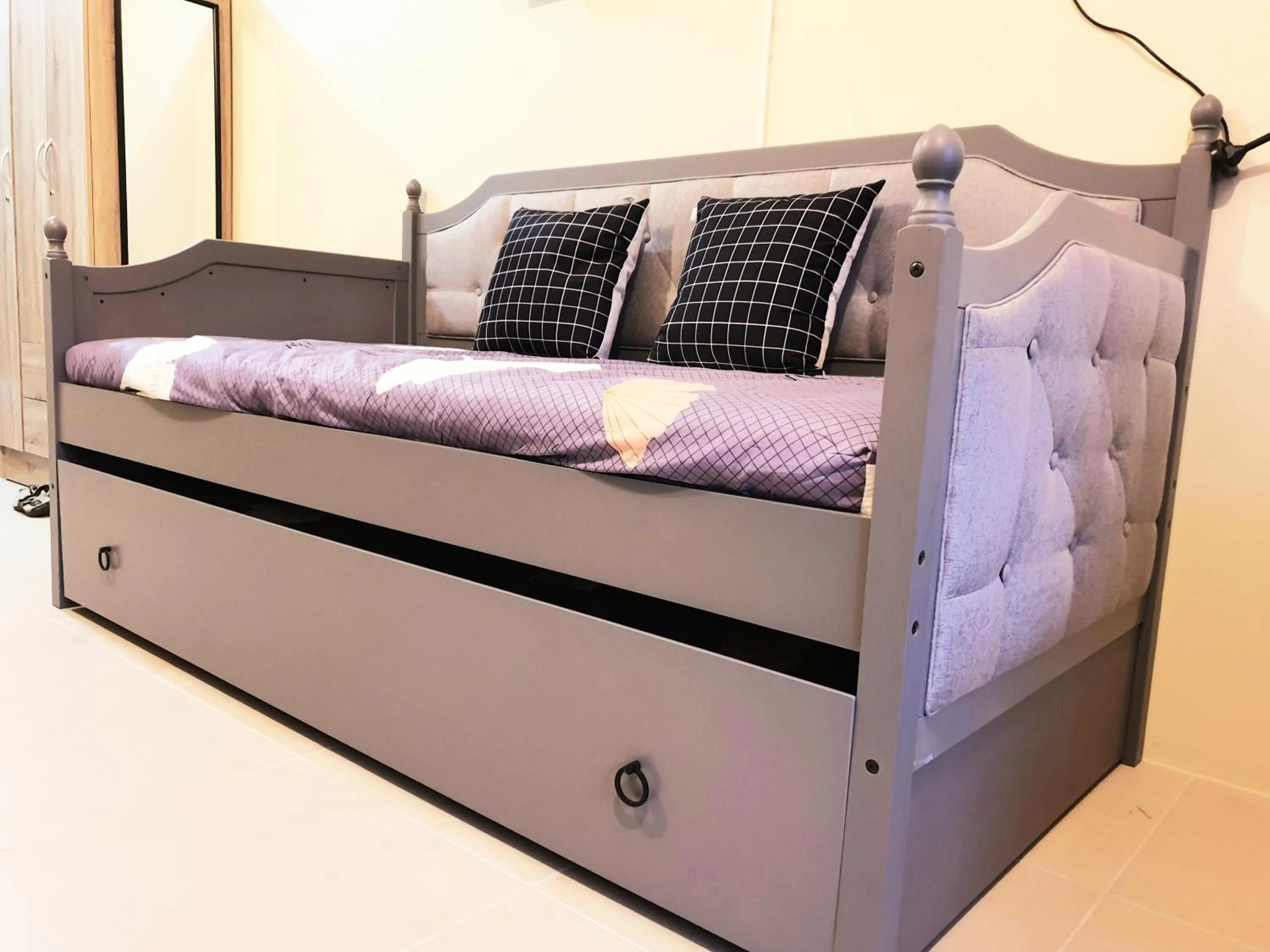 Bed in Tagaytay Serin by Bea and RM