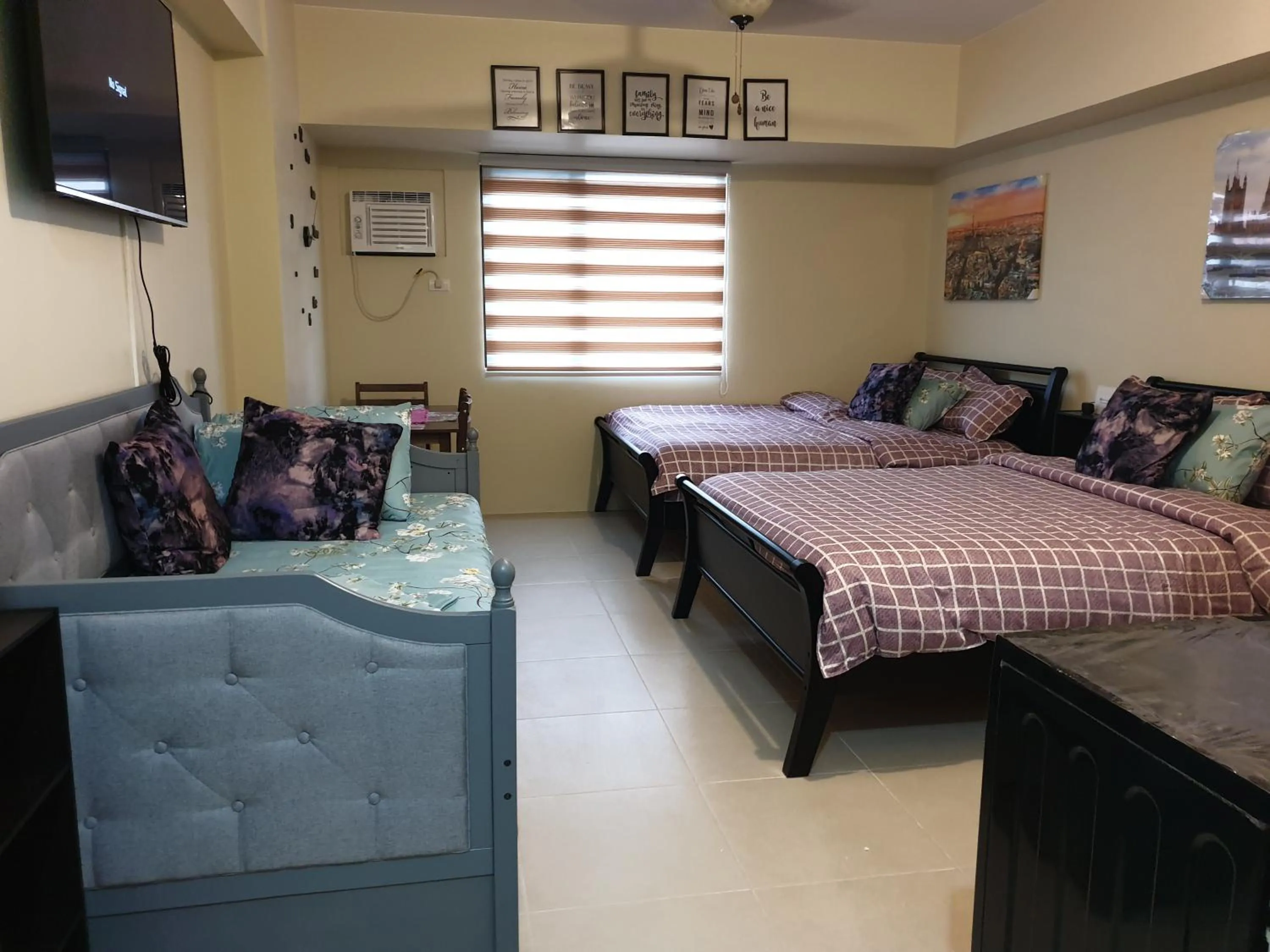 Bed in Tagaytay Serin by Bea and RM