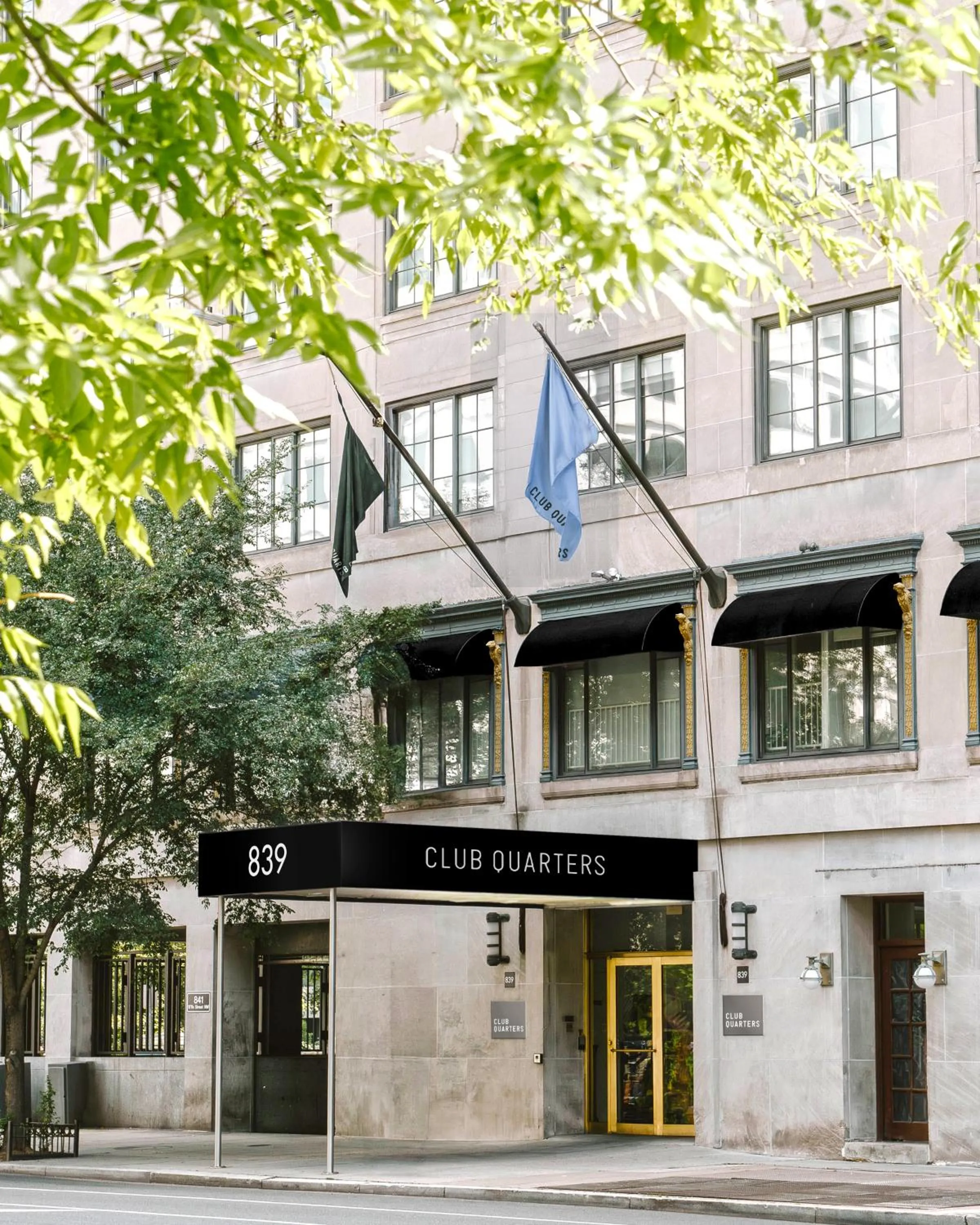 Property building in Club Quarters Hotel White House, Washington DC