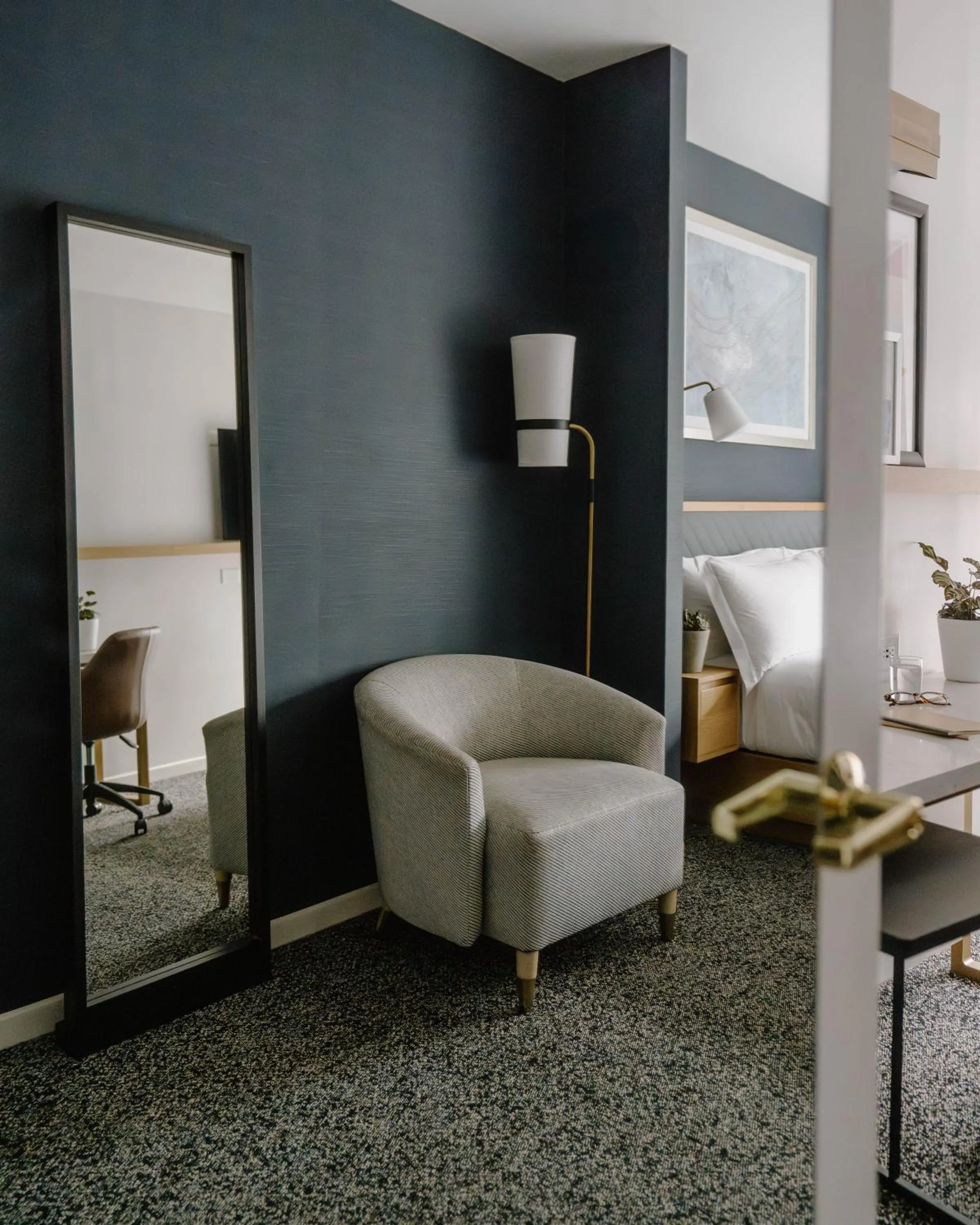 Bedroom in Club Quarters Hotel White House, Washington DC