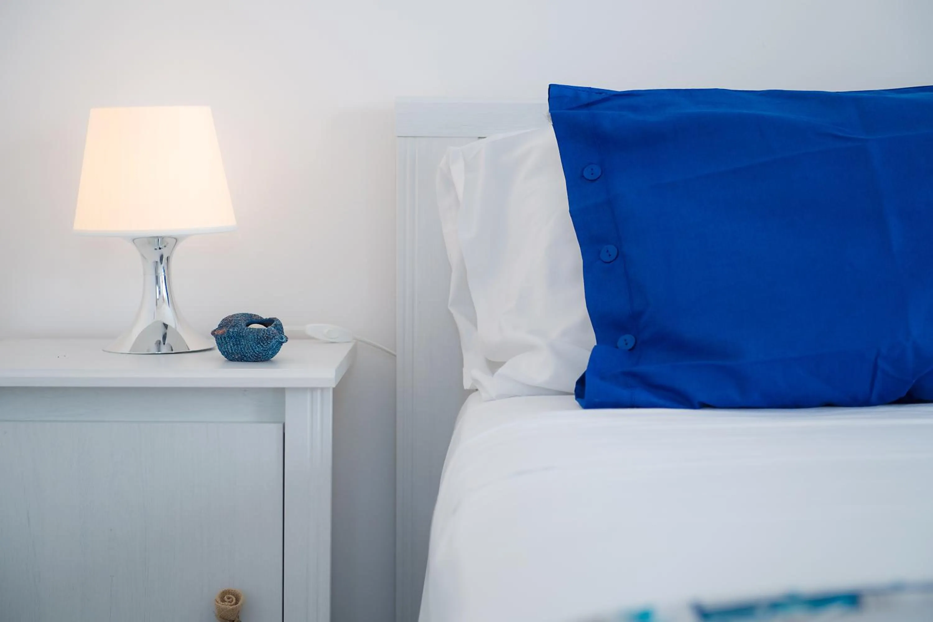 Decorative detail, Bed in Hotel San Giovanni