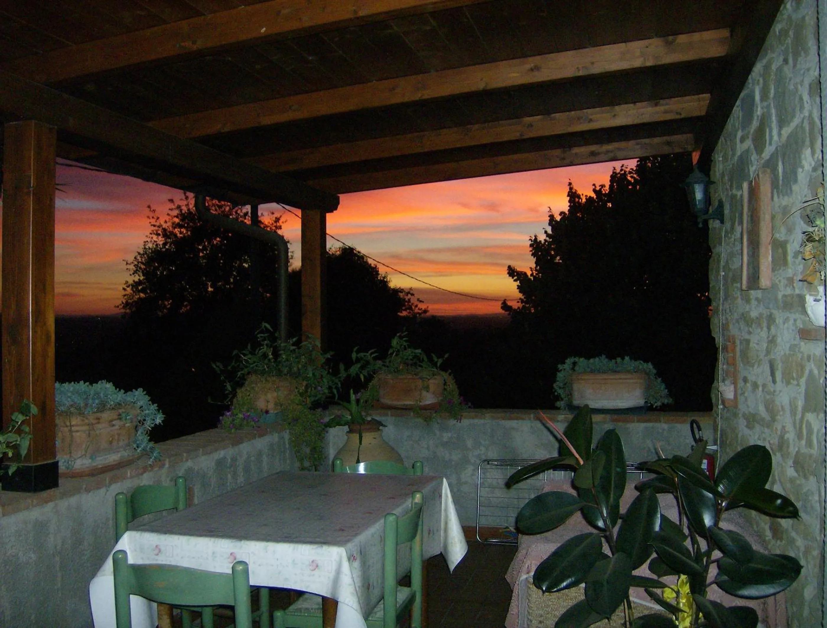 Balcony/Terrace in Casa Dina