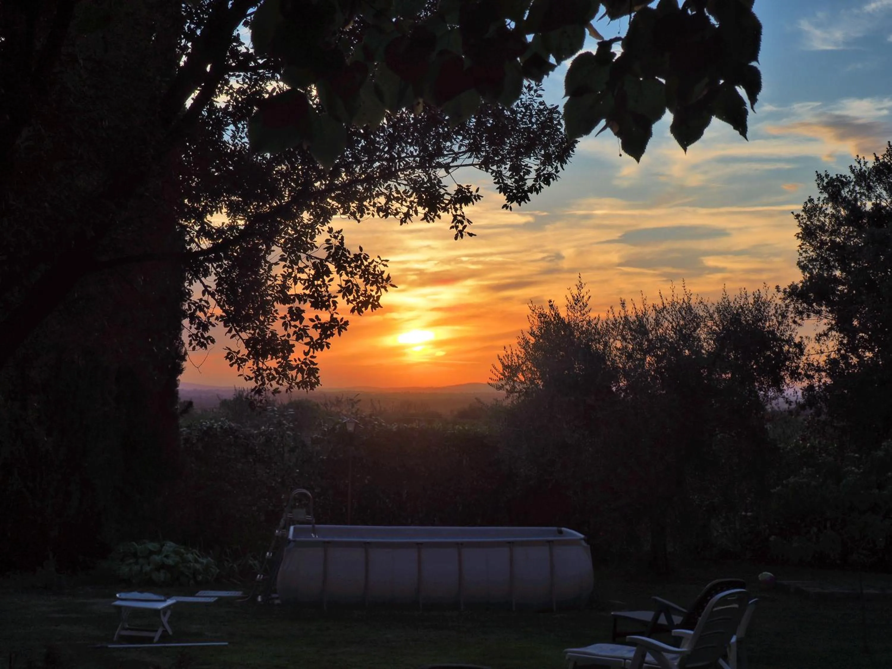 Swimming pool in Casa Dina