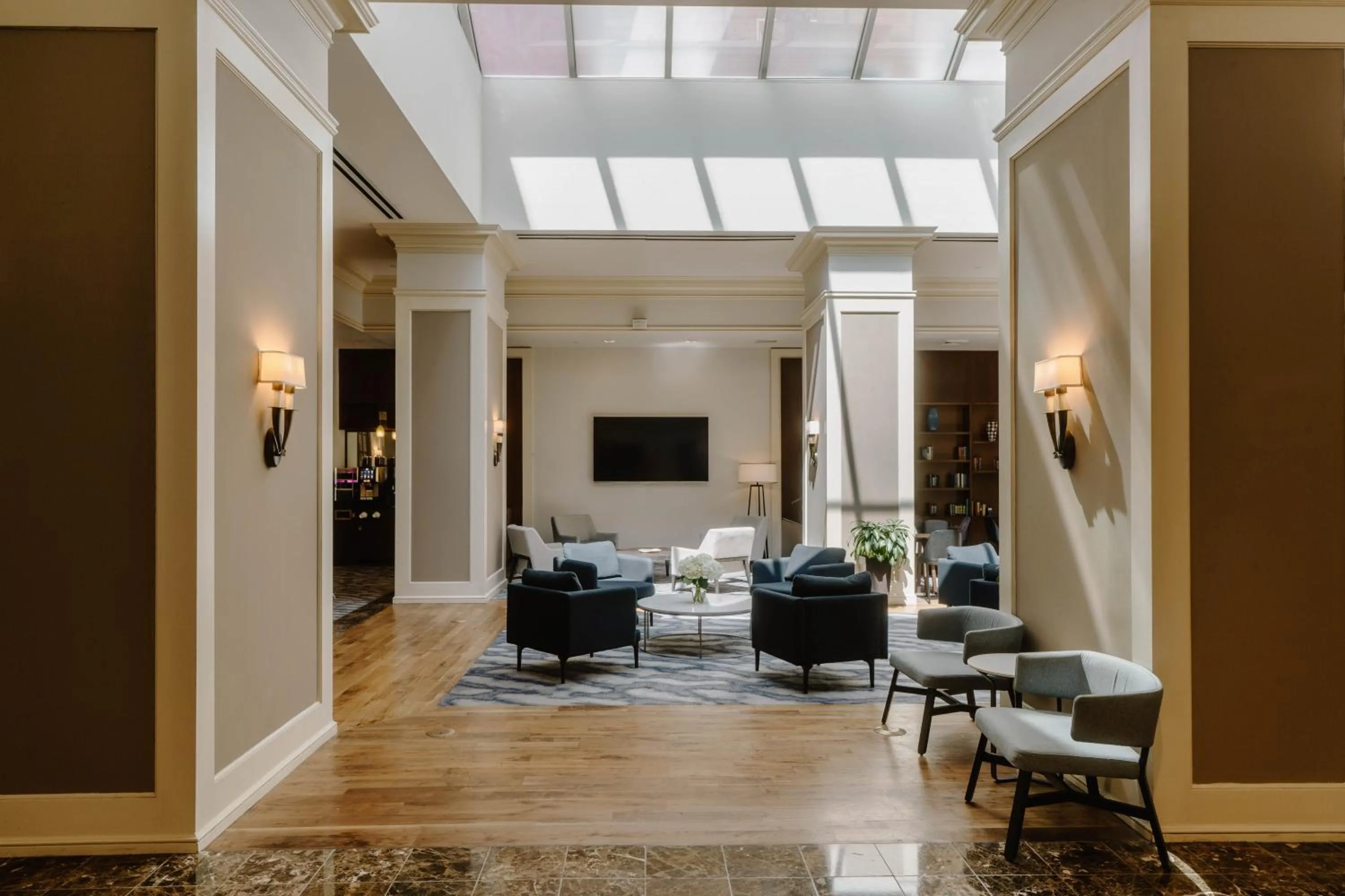 Lobby or reception in Club Quarters Hotel Rittenhouse Square, Philadelphia