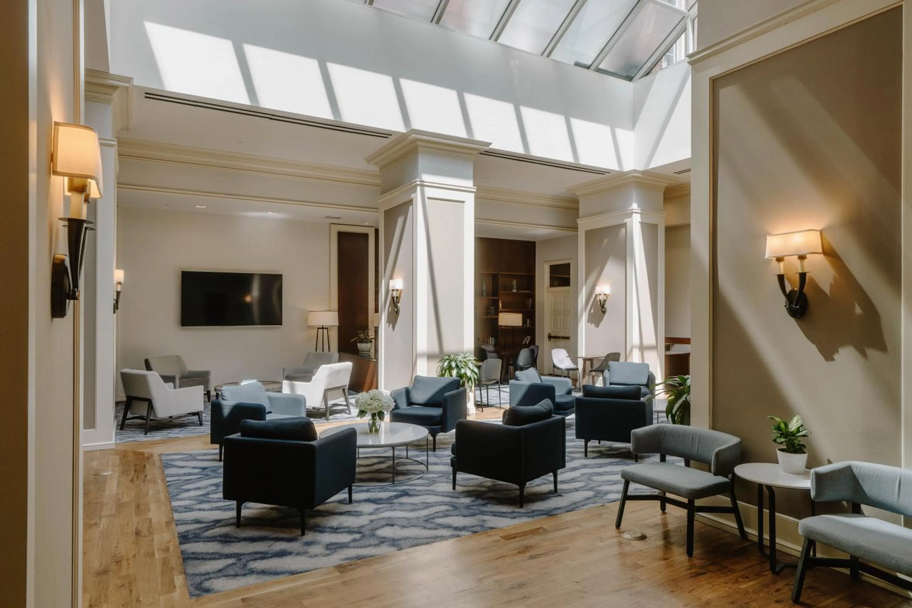 Lobby or reception in Club Quarters Hotel Rittenhouse Square, Philadelphia