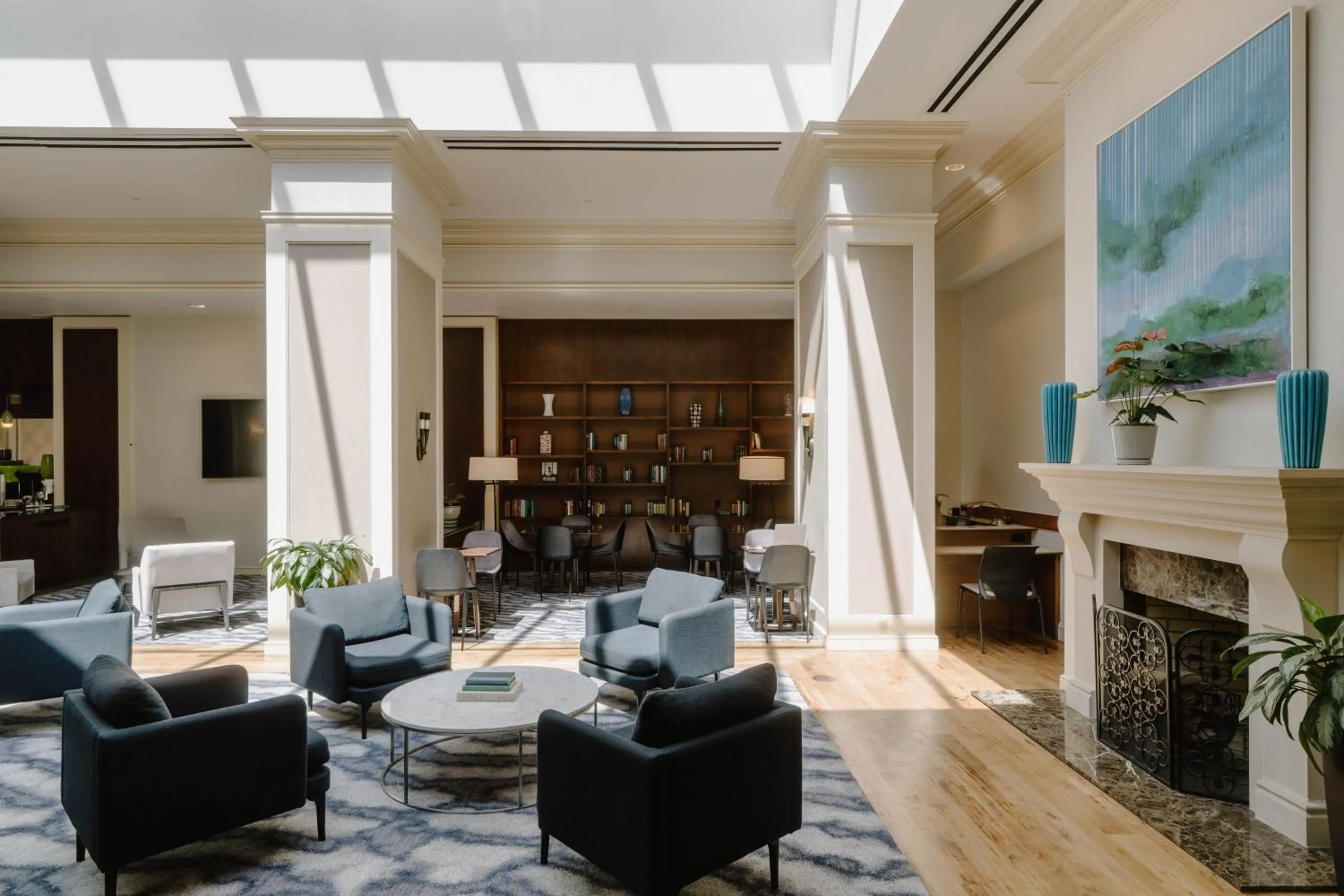 Lobby or reception in Club Quarters Hotel Rittenhouse Square, Philadelphia