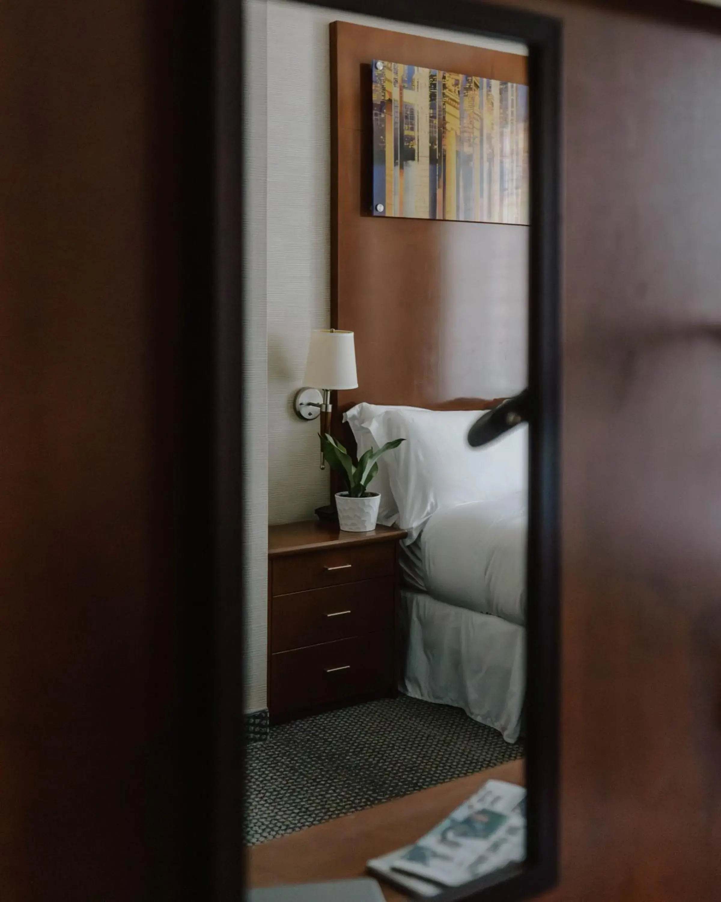 Bedroom, Bed in Club Quarters Hotel Rittenhouse Square, Philadelphia Bedroom, Bed in Club Quarters Hotel Rittenhouse Square, Philadelphia