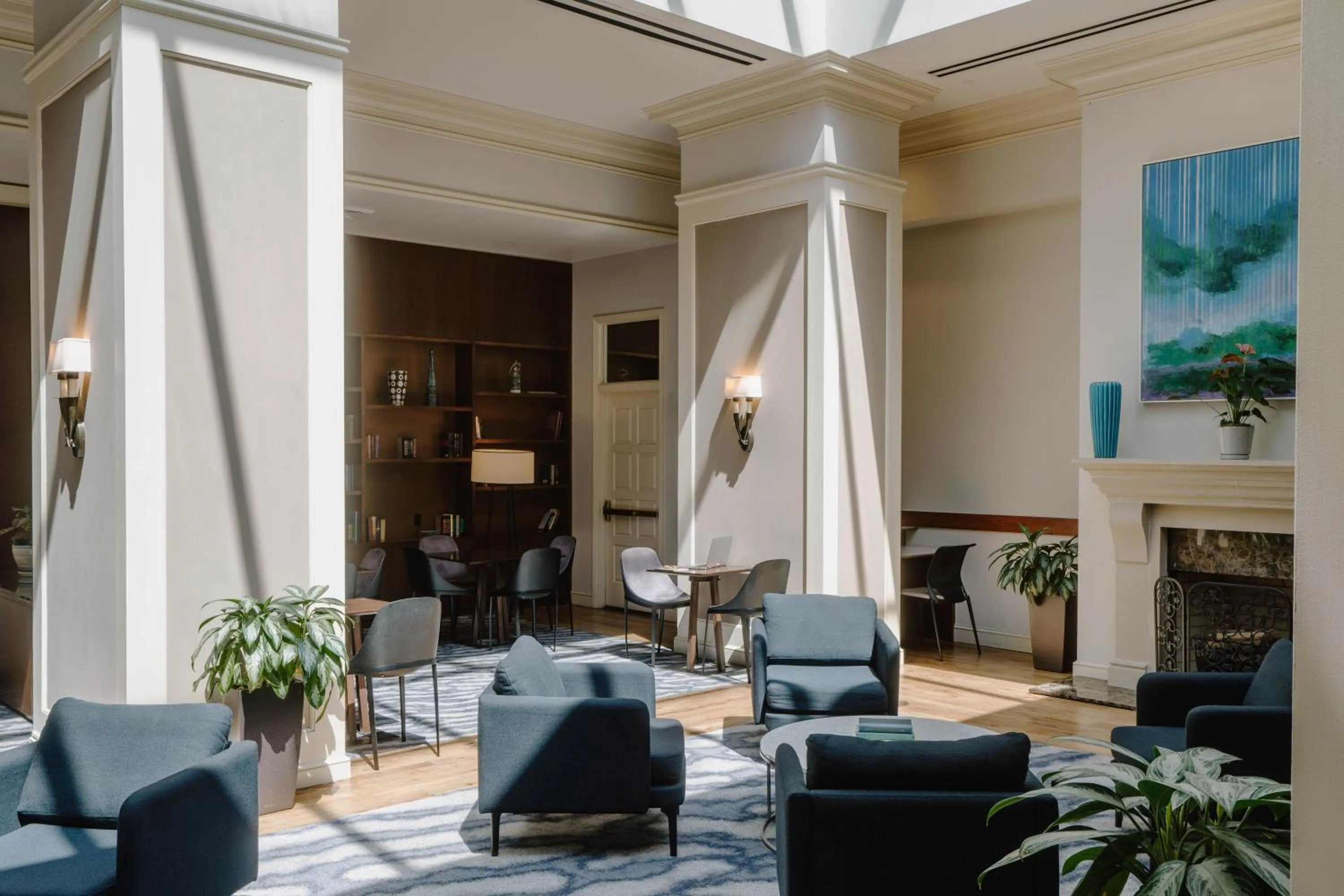 Lobby or reception in Club Quarters Hotel Rittenhouse Square, Philadelphia