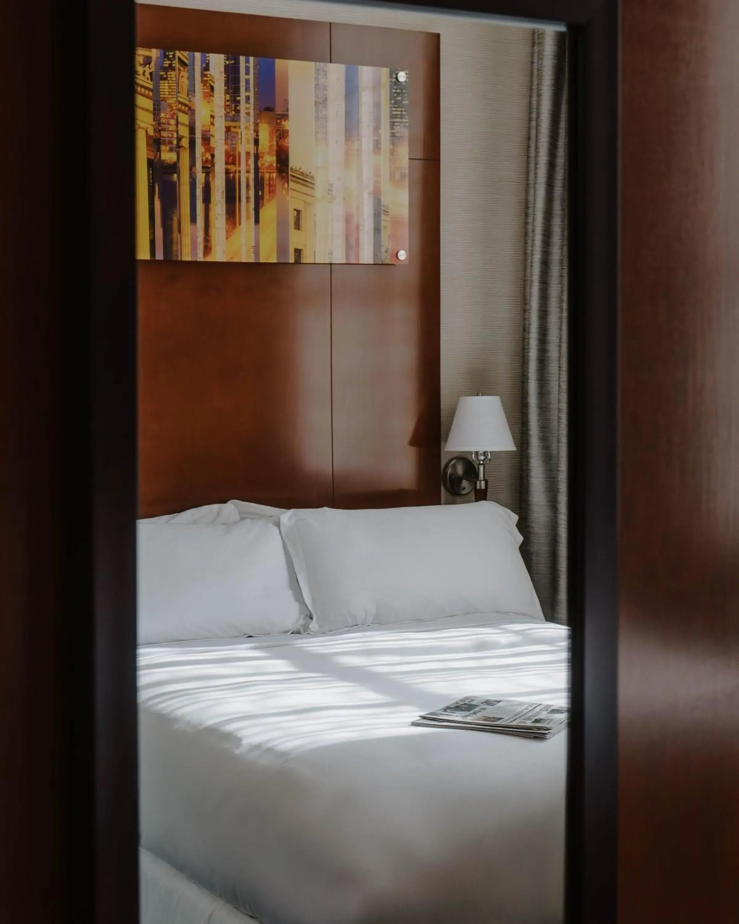 Bedroom, Bed in Club Quarters Hotel Rittenhouse Square, Philadelphia Bedroom, Bed in Club Quarters Hotel Rittenhouse Square, Philadelphia