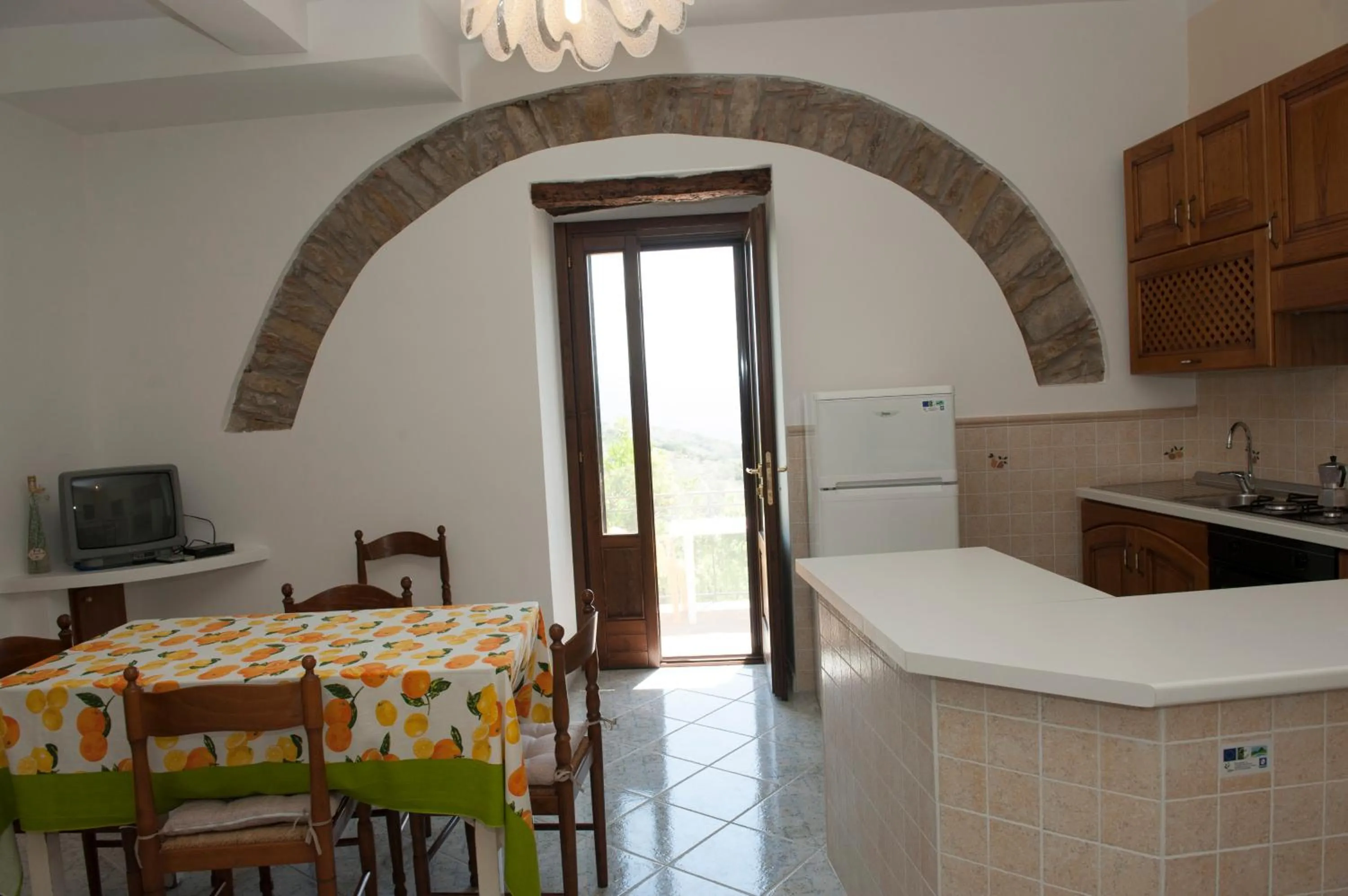 Kitchen or kitchenette in Casa Vacanze - Affittacamere Il Tempone