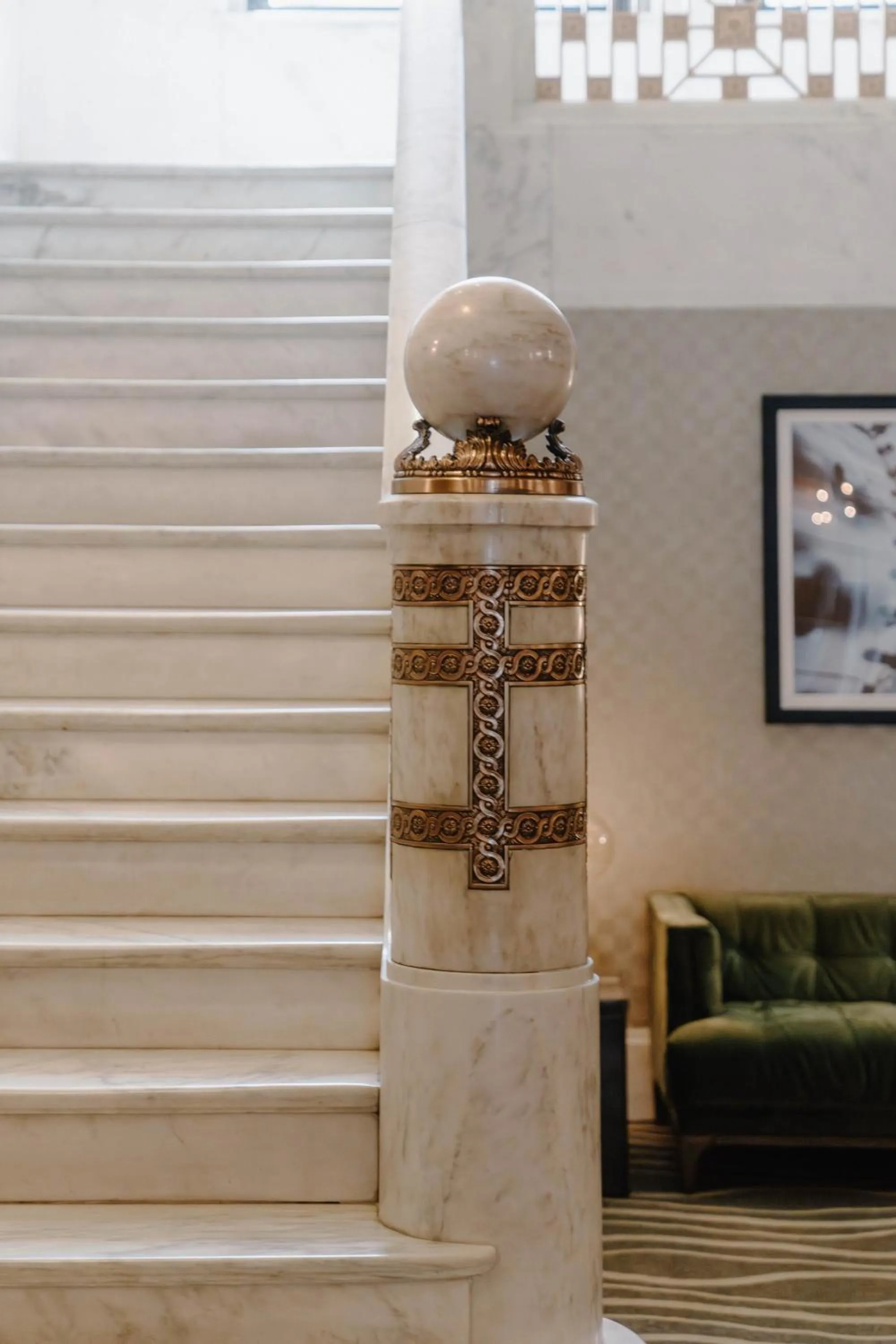 Lobby or reception in Club Quarters Hotel Wacker at Michigan, Chicago