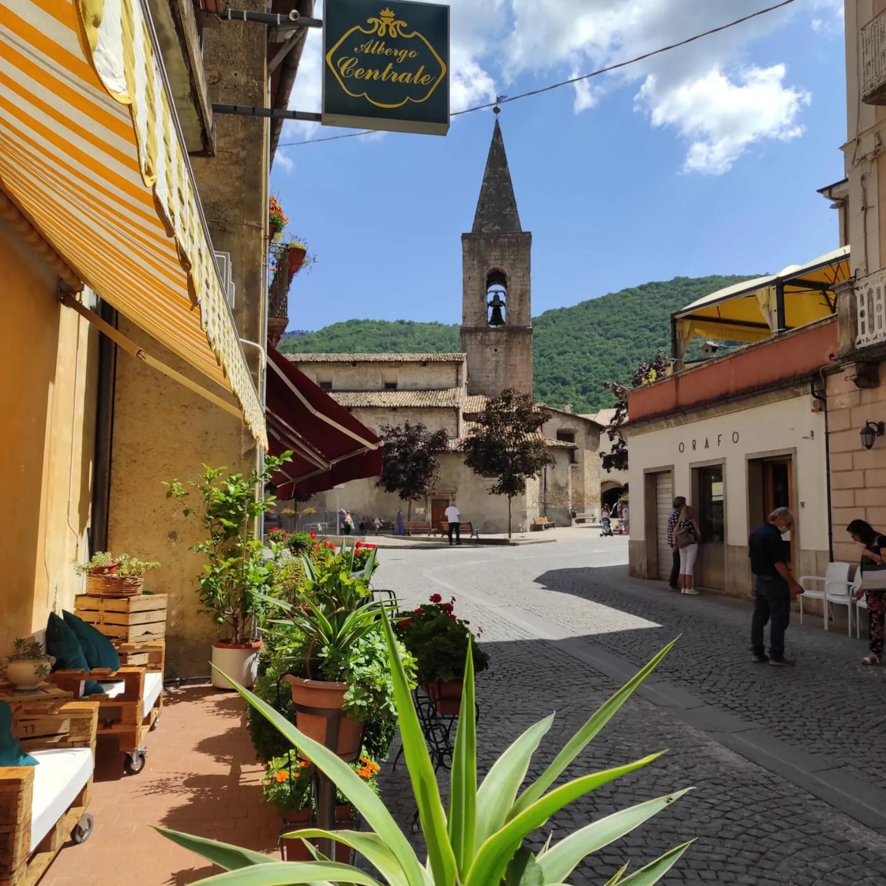Property building in Albergo Centrale Scanno