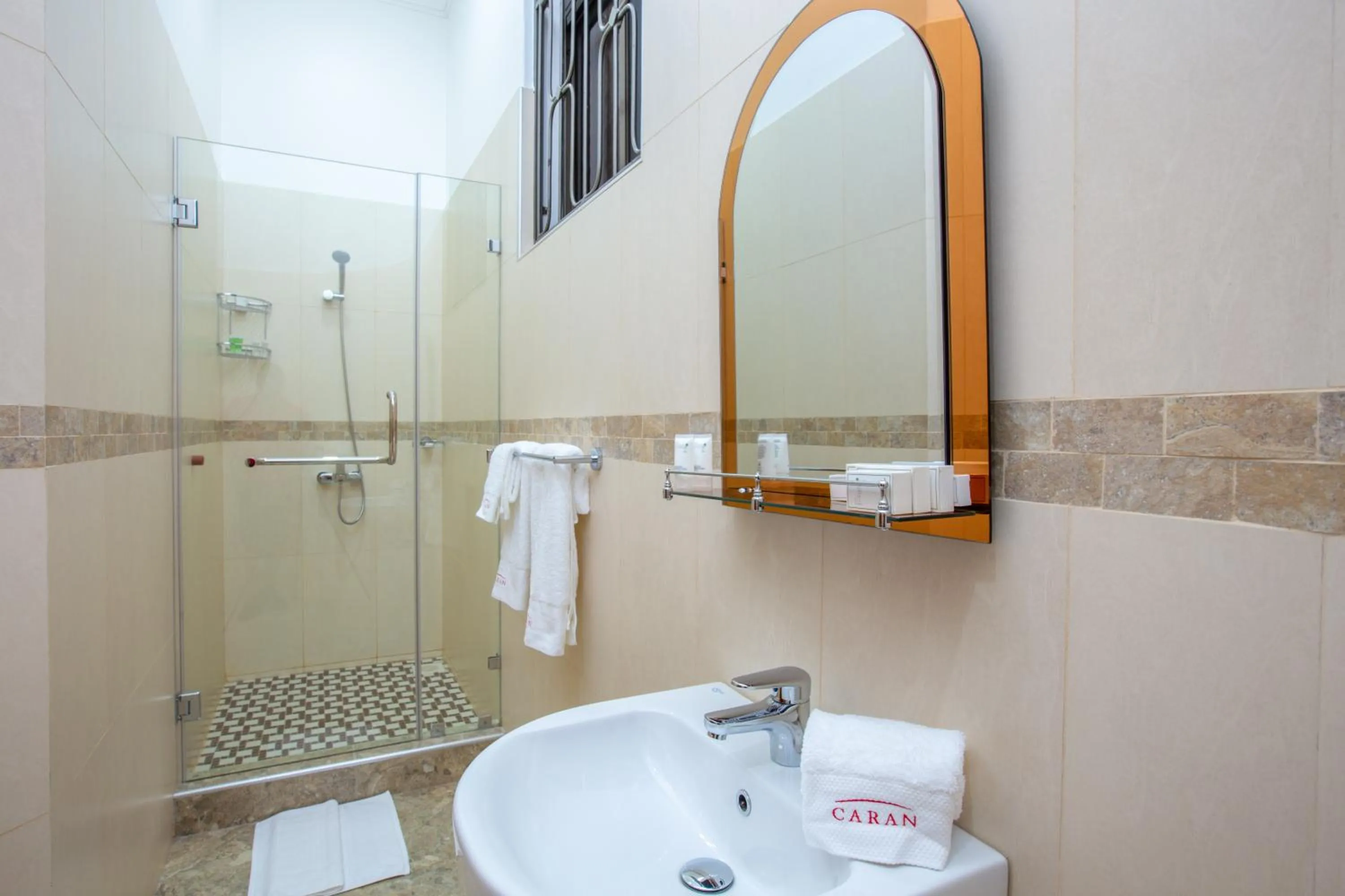 Bathroom in Caran Apartments