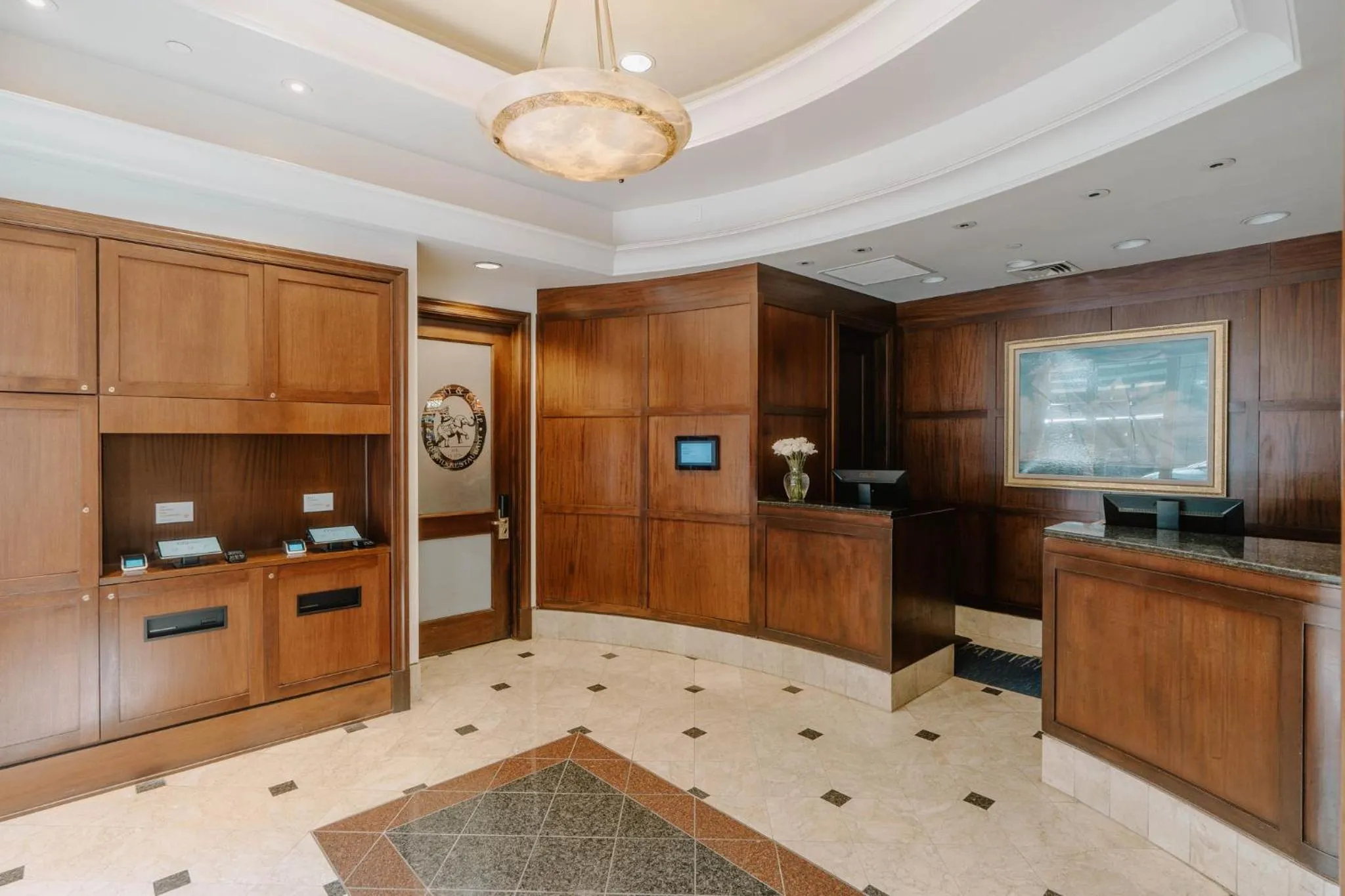 Lobby or reception in Club Quarters Hotel Faneuil Hall, Boston